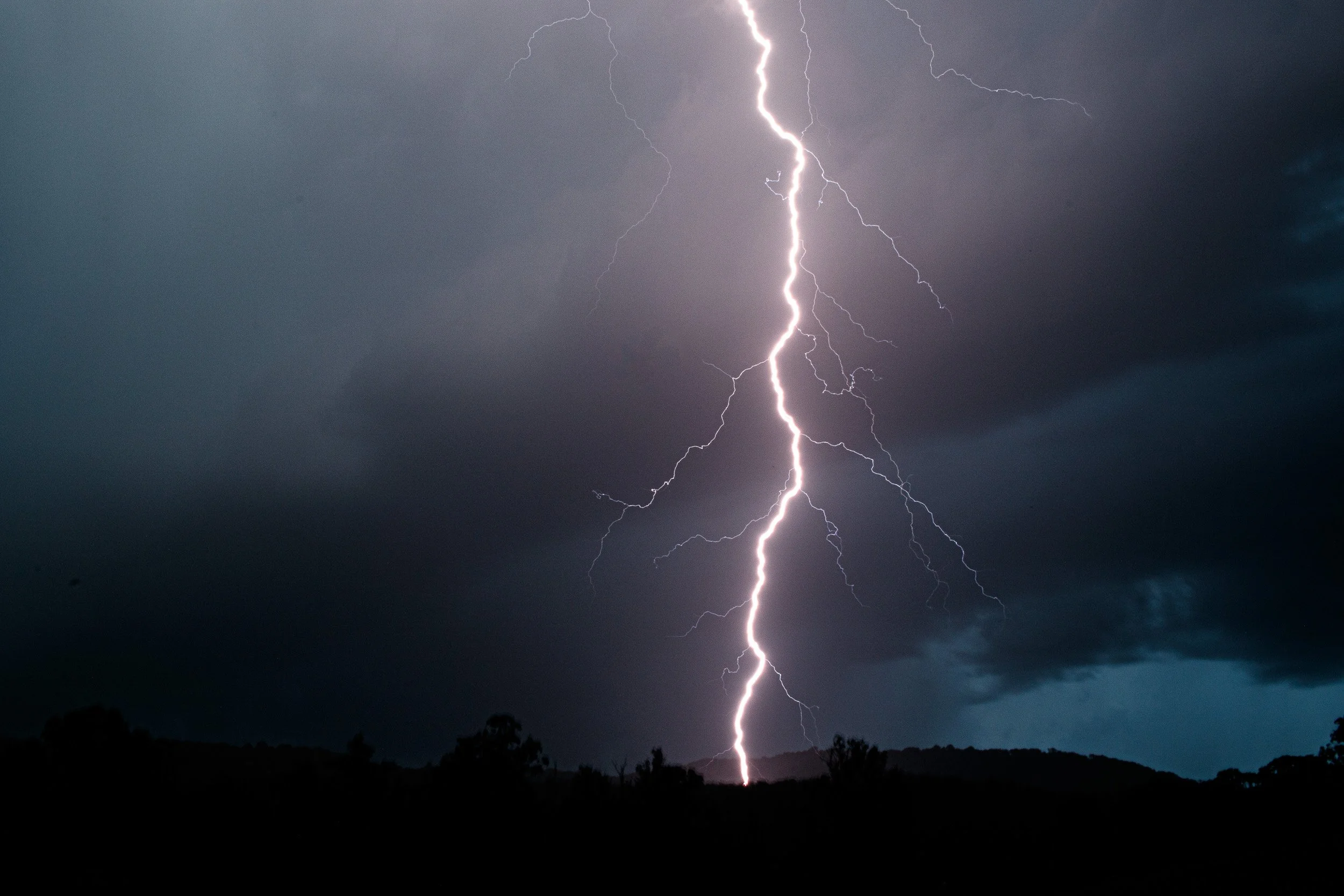 Lightning, Tooloom, New South Wales.