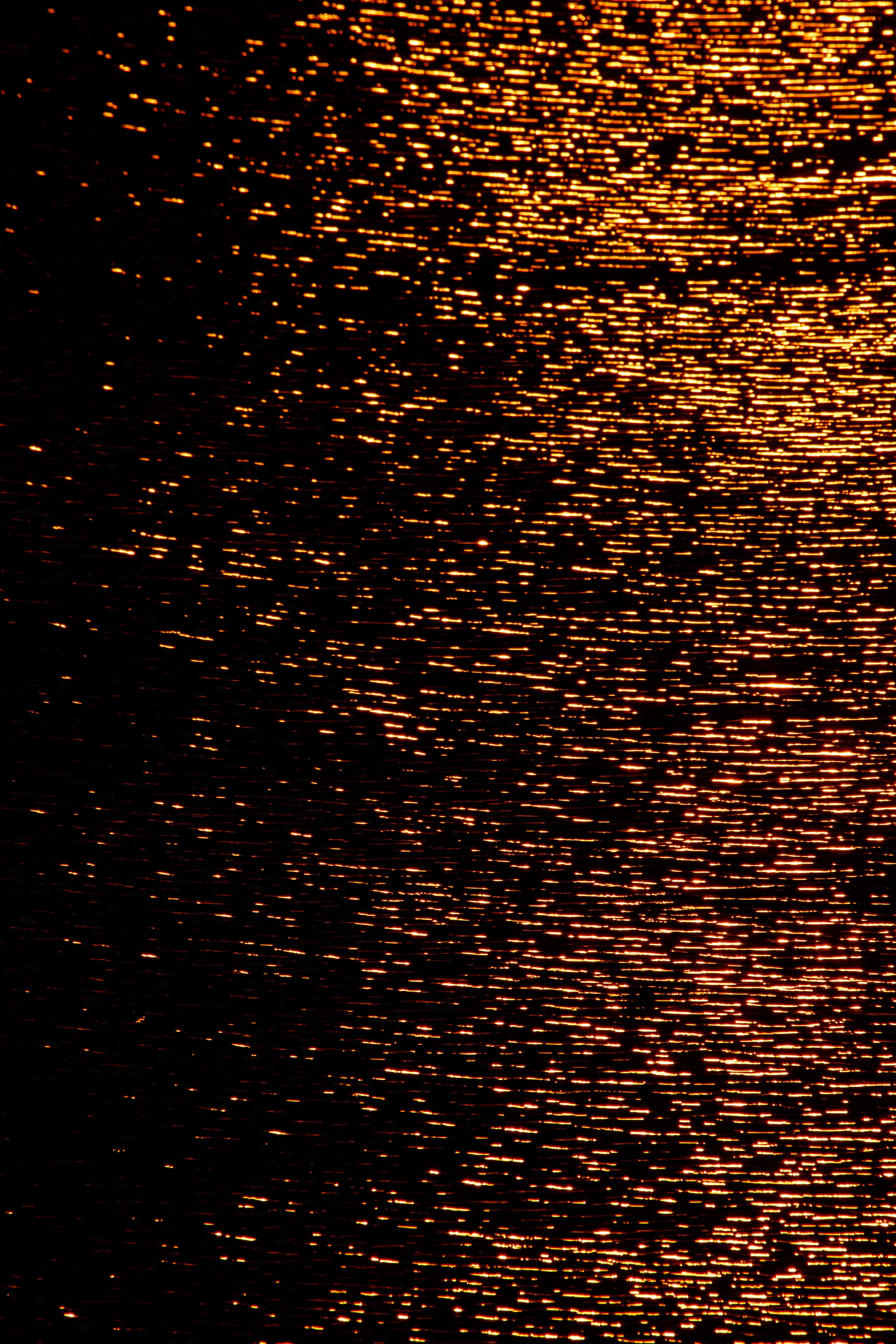 The sun's reflections