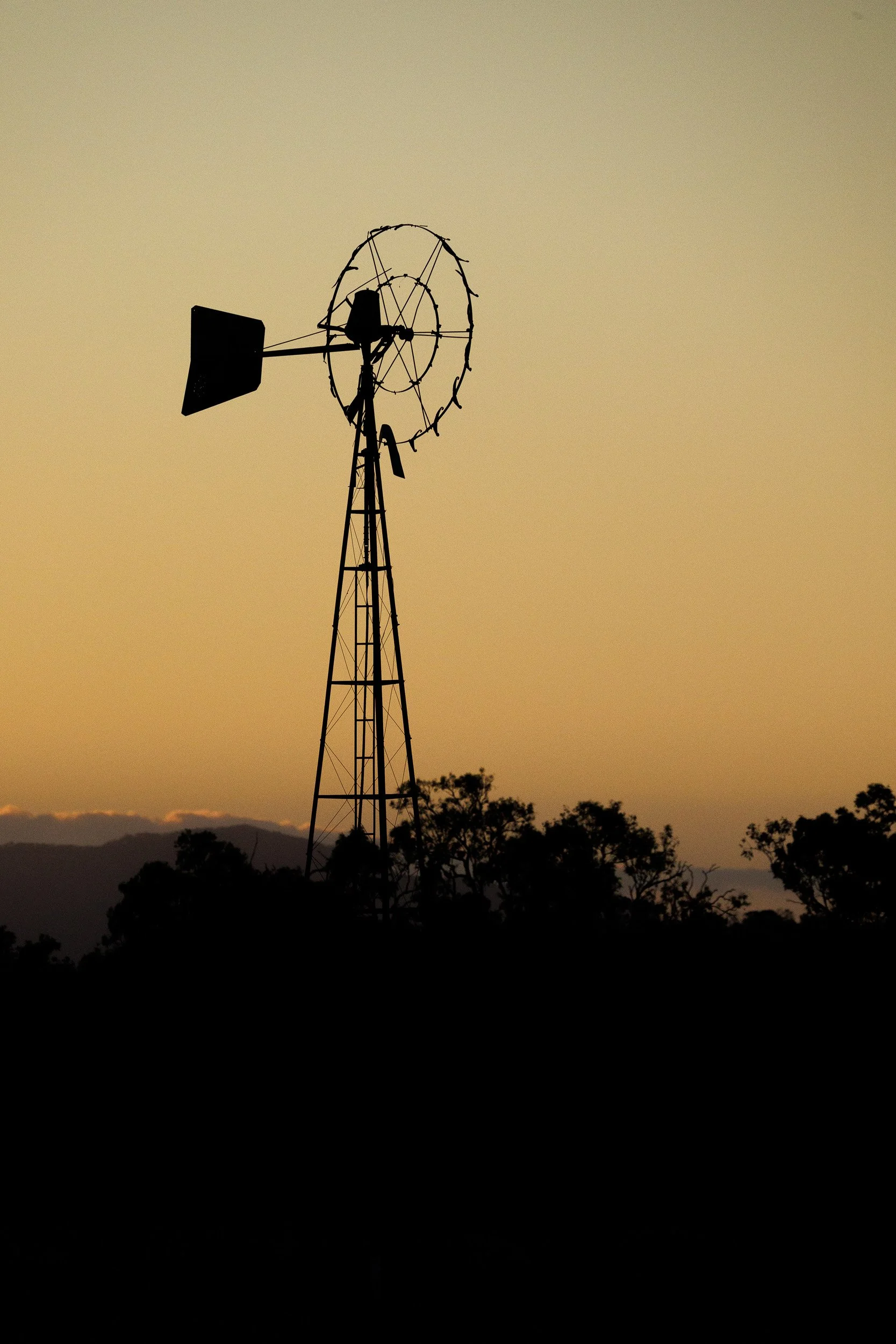 Windmill, Mt Carbine, Queensland.