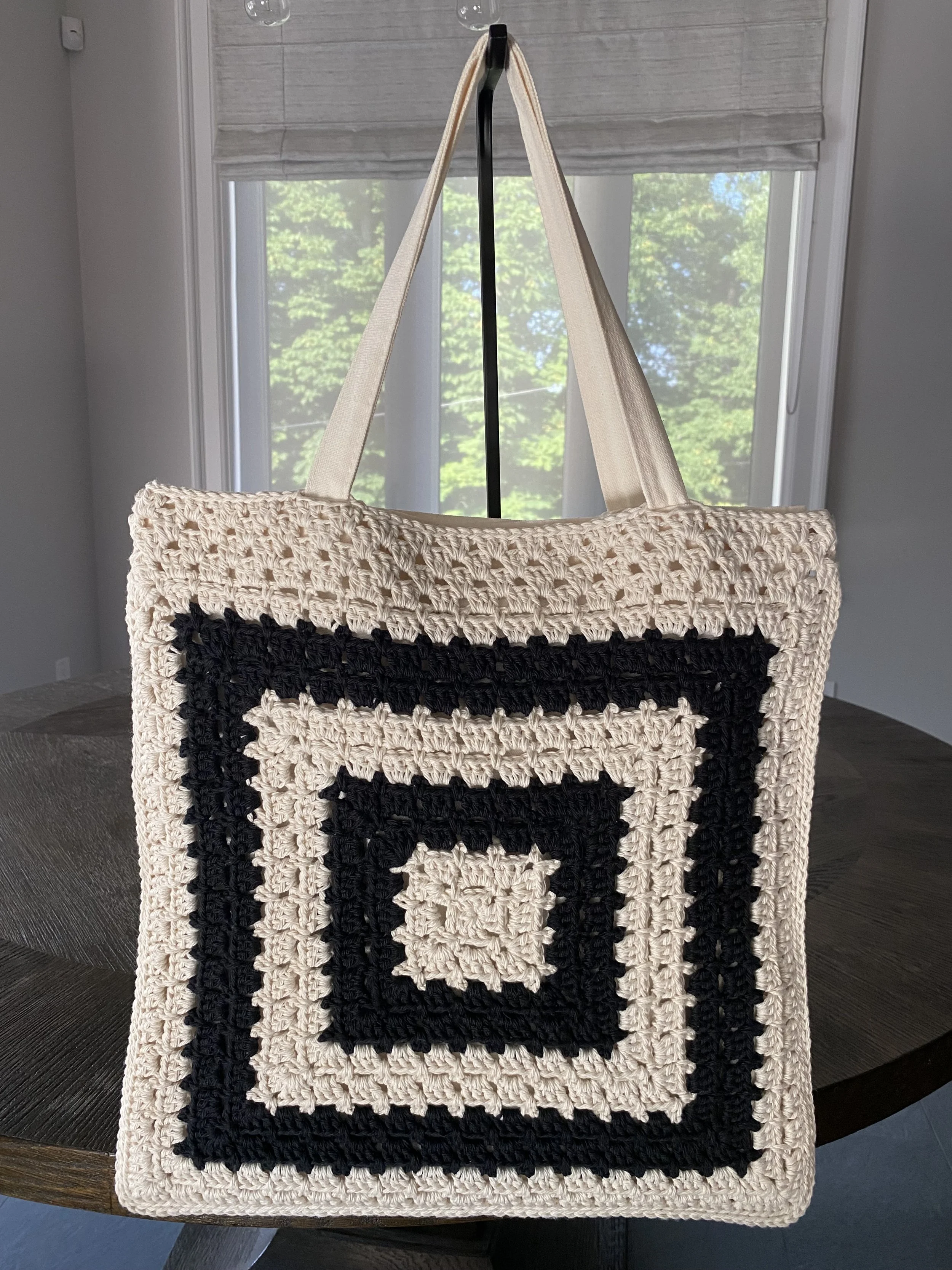 Modern Granny Tote