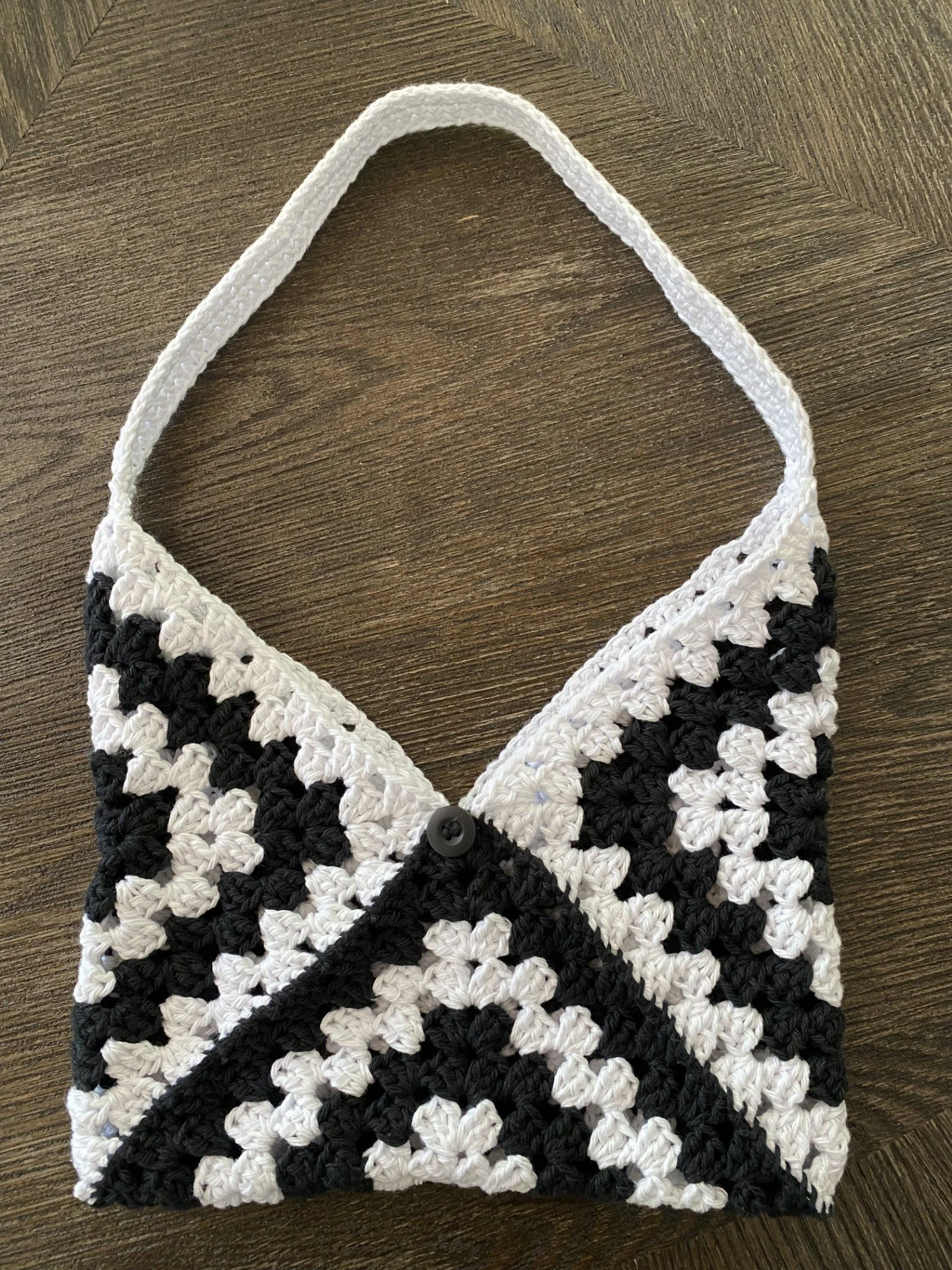 Modern Granny Square Bag