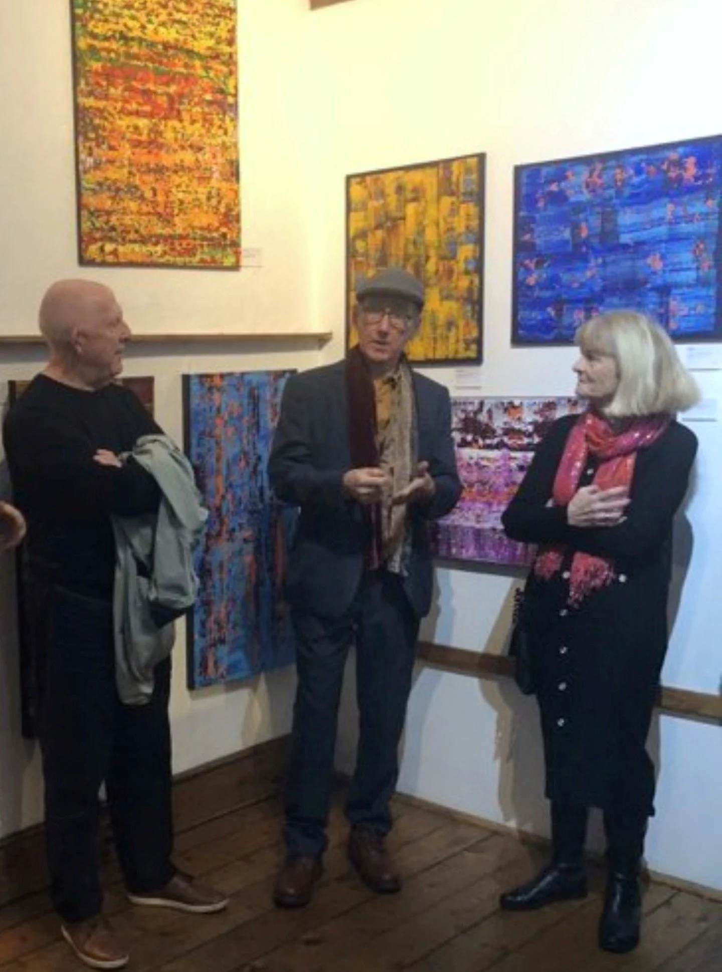 Private view. #privateview

A friend kindly took these images so I thought it a good opportunity to show my face here for the first time.

#exhibition #abstract #art #painting #johndavidbegg #abstractartistsoninstagram