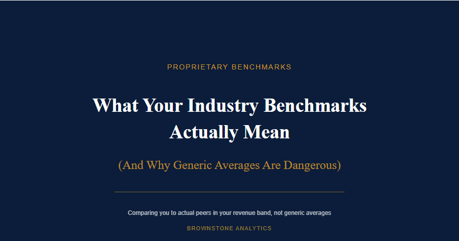 What Your Industry Benchmarks Actually Mean (And Why Generic Averages Are Dangerous)