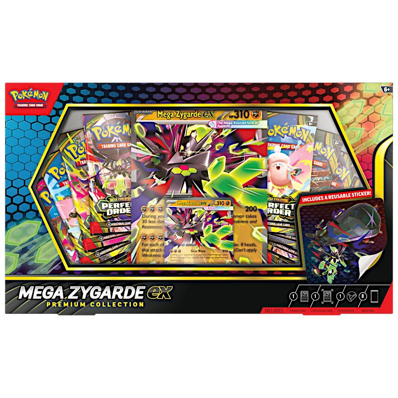 Pokemon Mega Zygarde ex Box