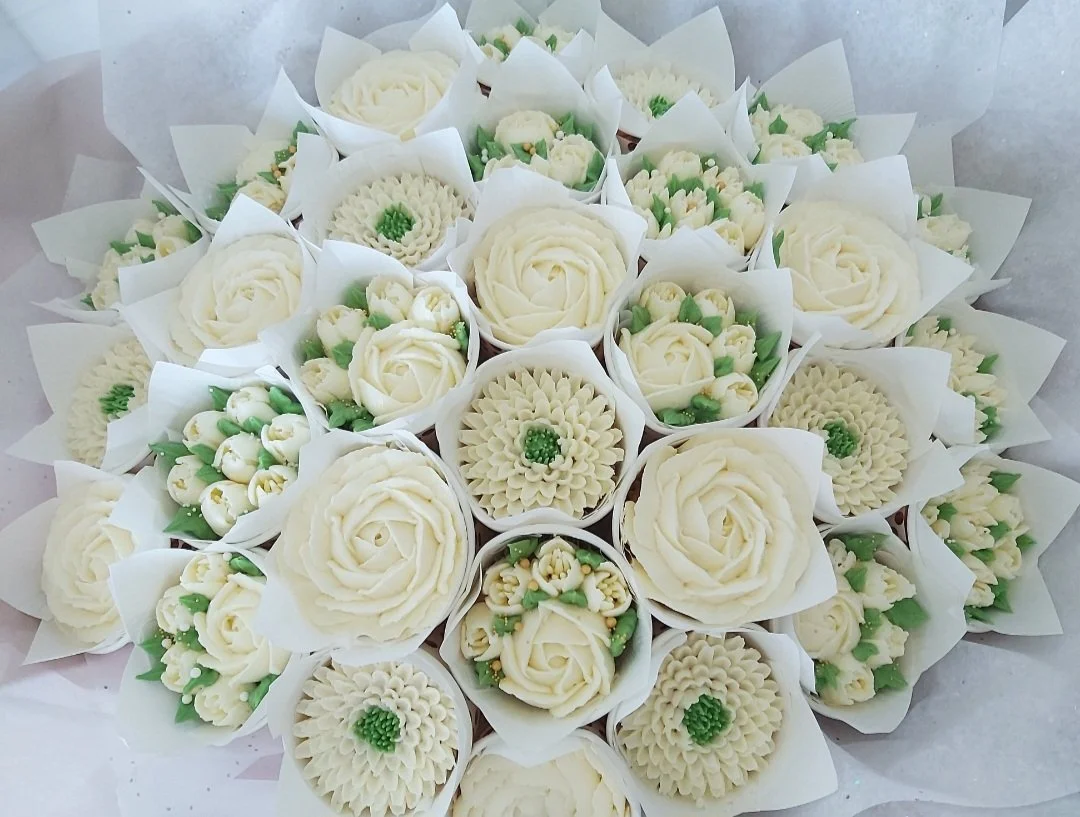 Floral cupcakes deposit