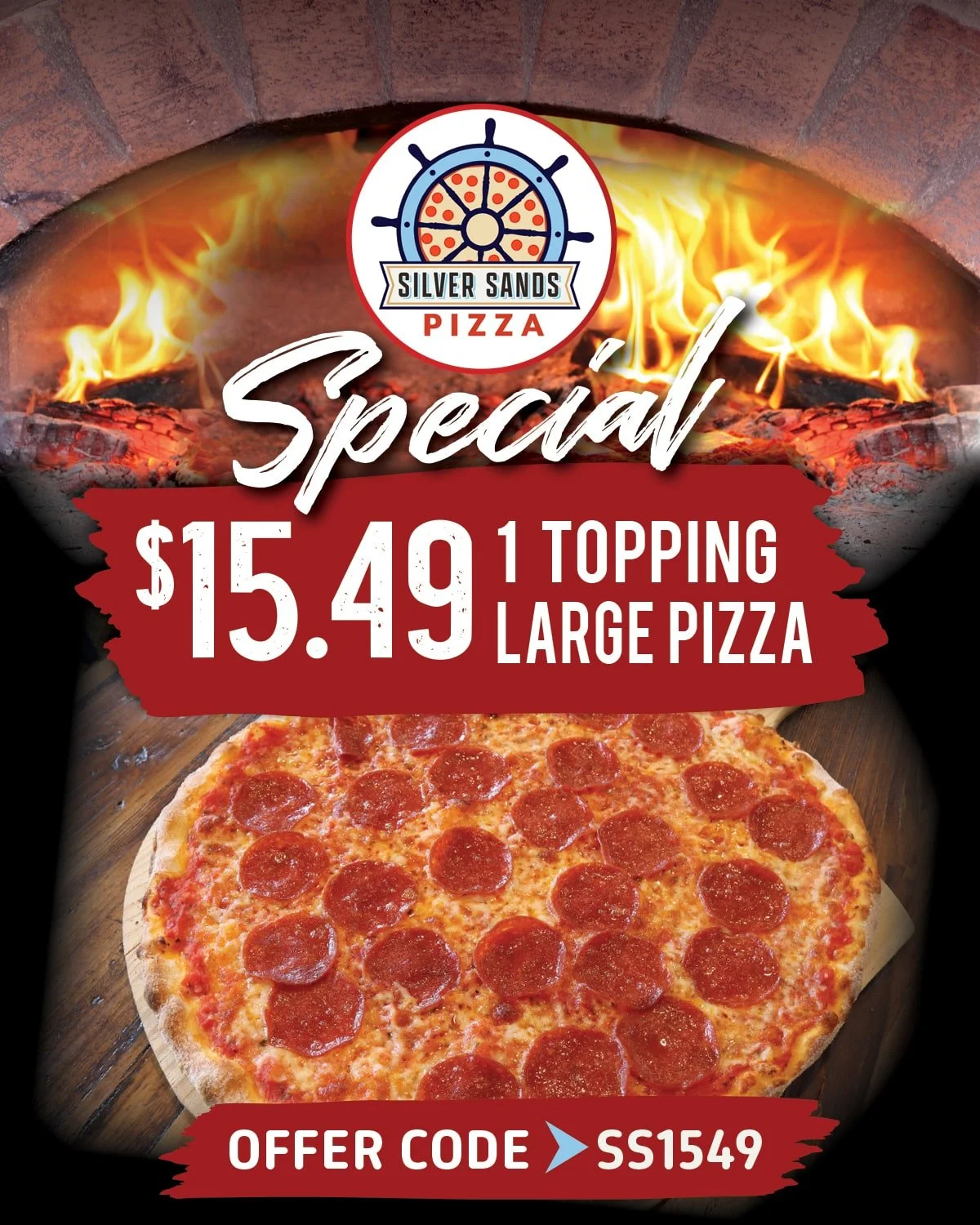 Silver Sands Pizza Specials