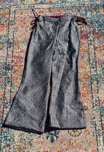 Pepper Trouser, made from deadstock materials in Hampshire