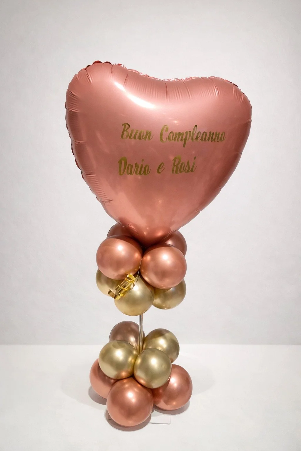 cuore palloncino personalizzato