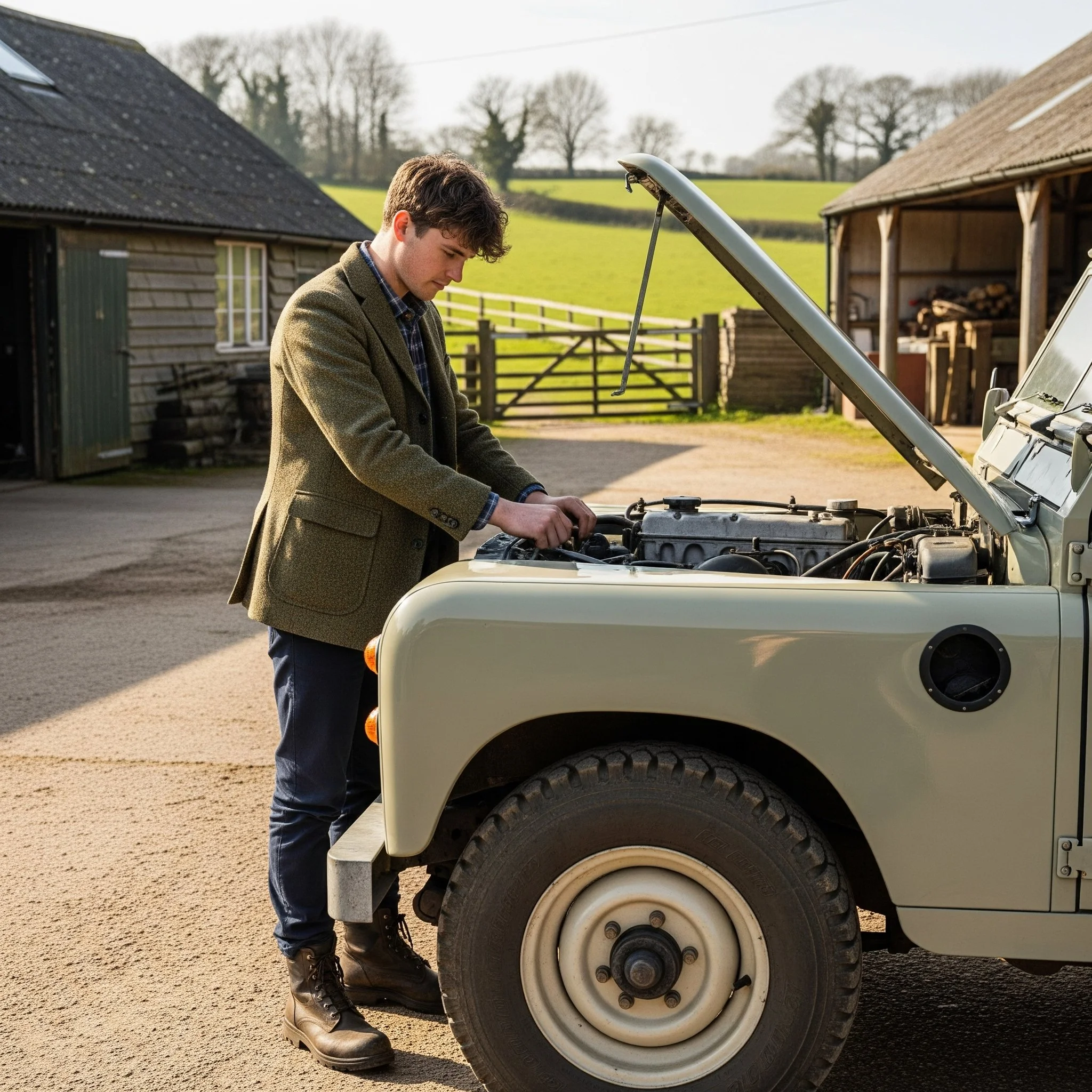 From Tractor to Tweed: A Young Farmer's Guide to Not Smelling of Manure at the Village Fete.