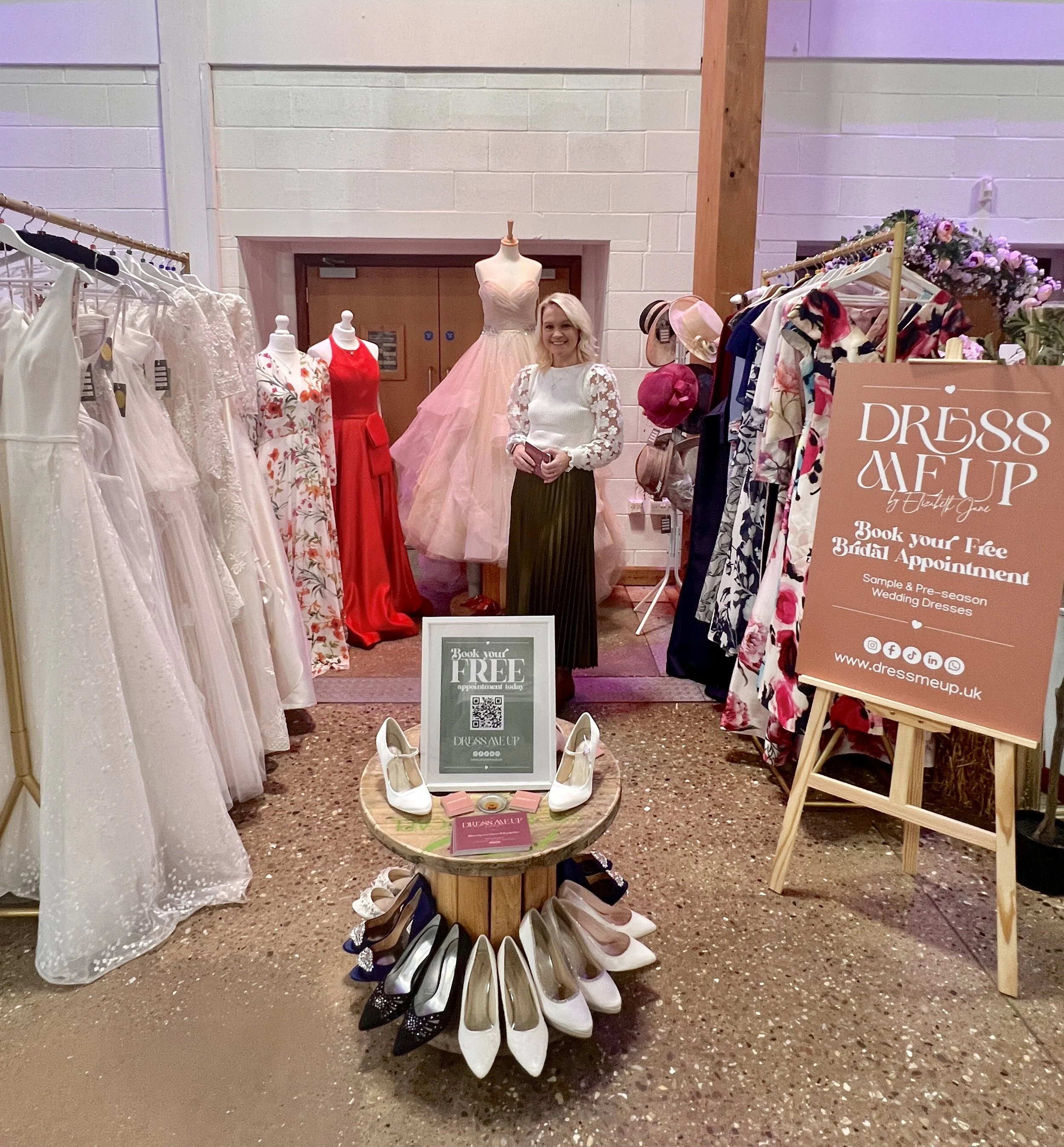 A Wonderful Start: My Heartfelt Wedding Fair Journey with Dress Me Up by Elizabeth Jane