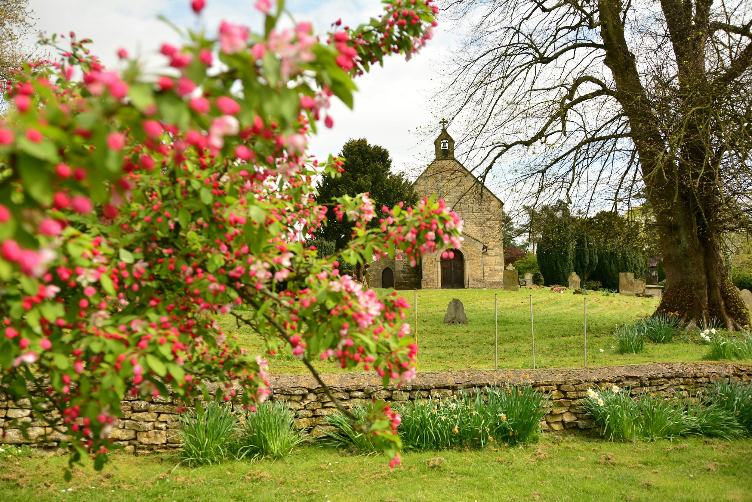 Executive car travelling through Lincolnshire countryside with professional chauffeur service