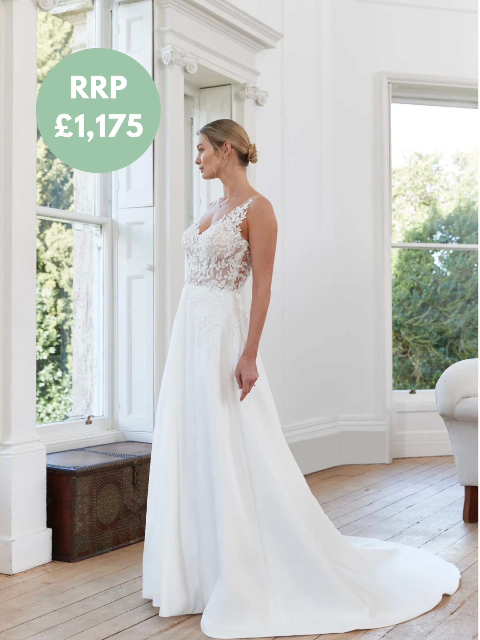 Romantica Bridal Gown- Adlynne  - Size 16