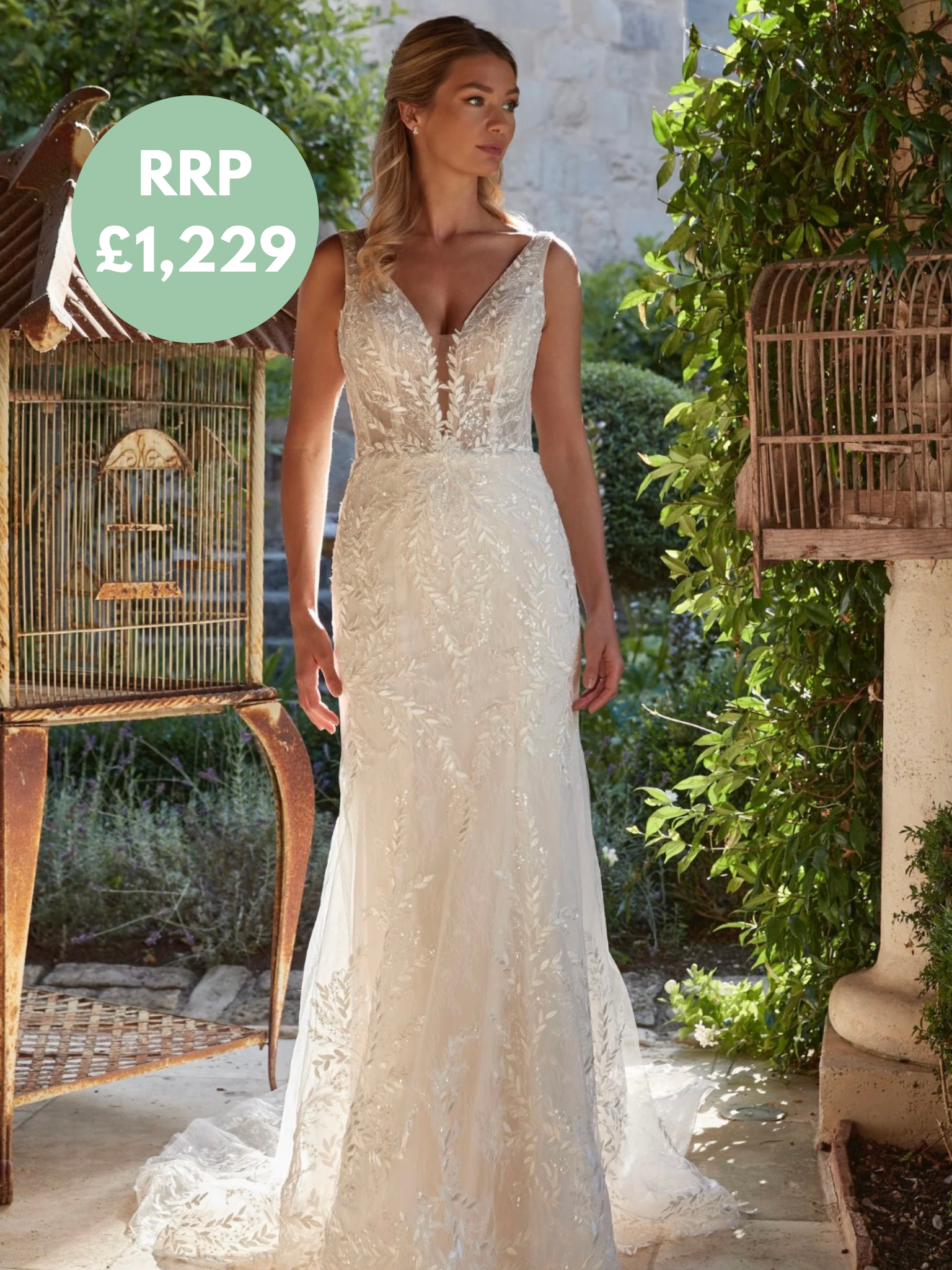 Romantica Bridal Gown- Saylor  - Size 12