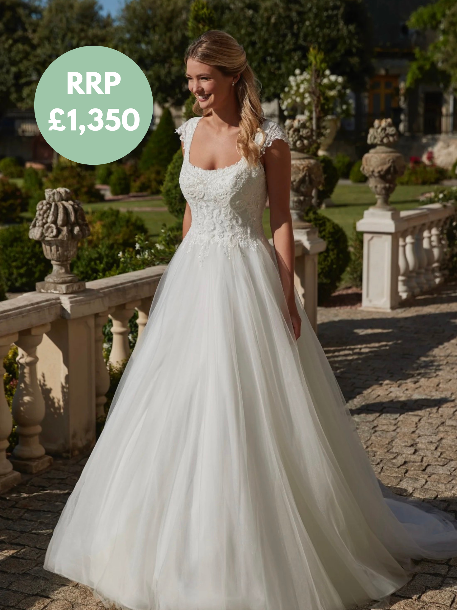 Romantica Bridal Gown- Enola  - Size 12