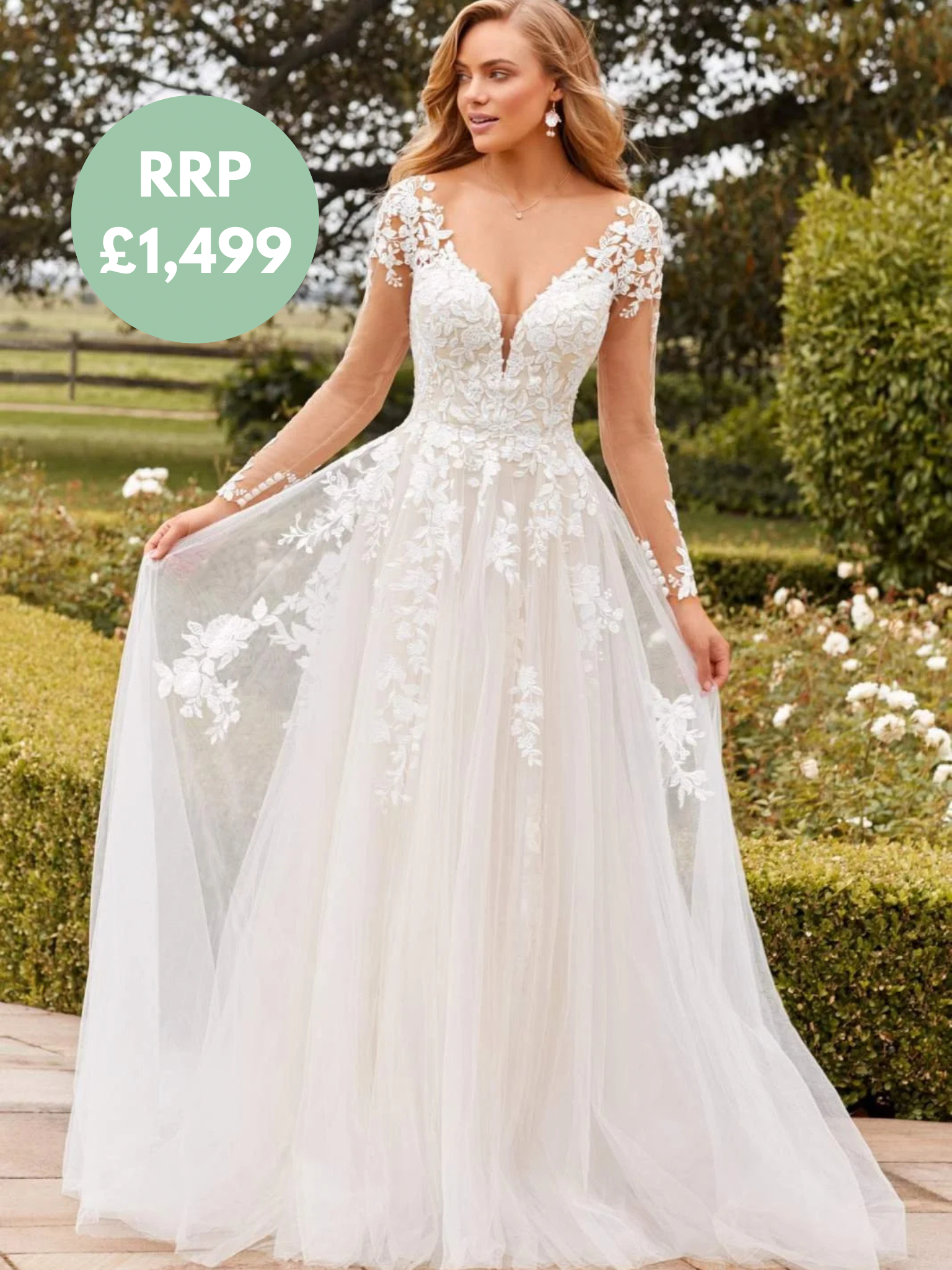 Sophia Tolli Bridal Gown- Ambrose  - Size 24