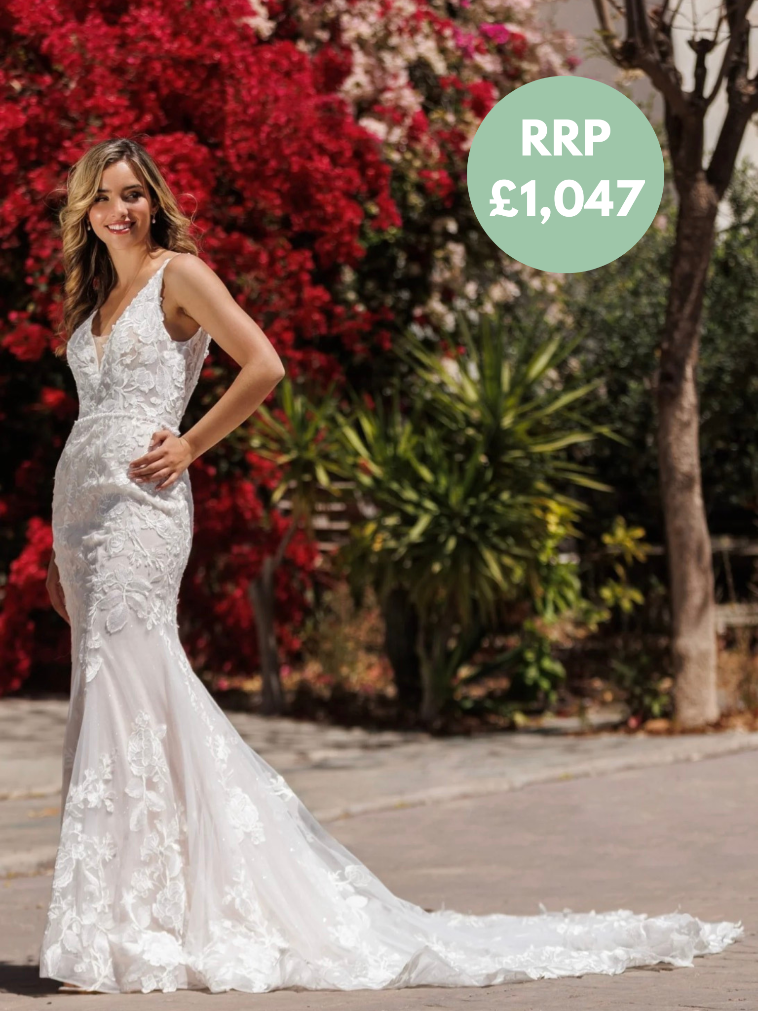 Lore White Bridal Gown- 2W802  - Size 16