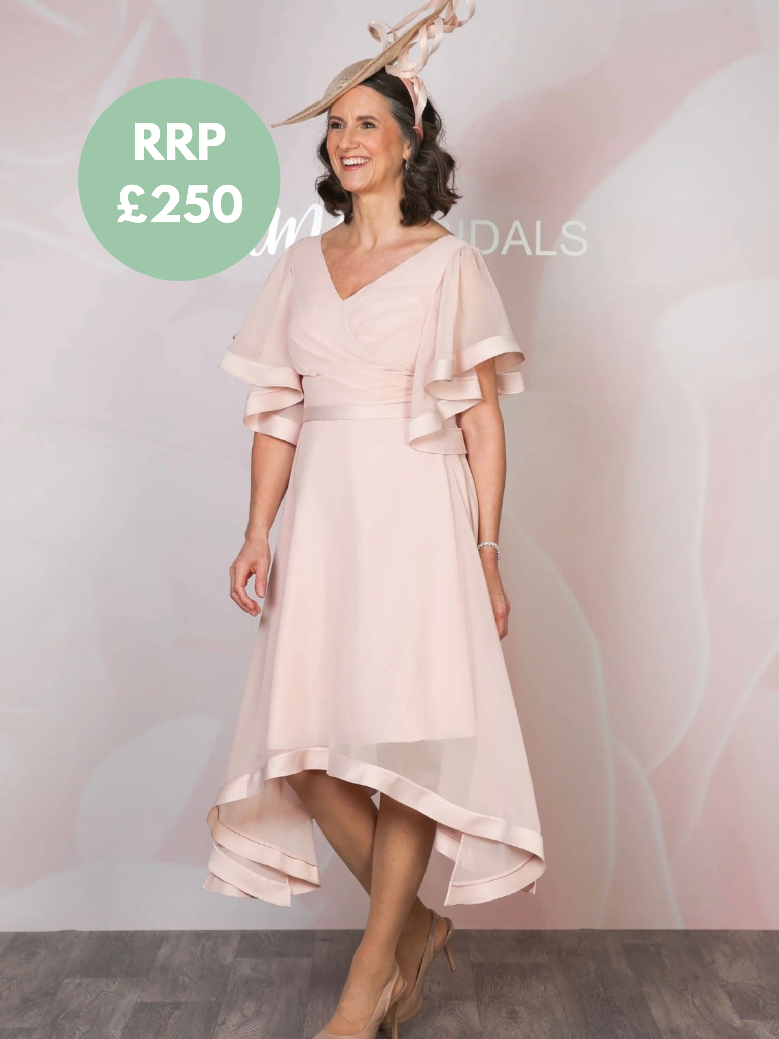 Emma Bridal Dress - EBED117- Size UK 10
