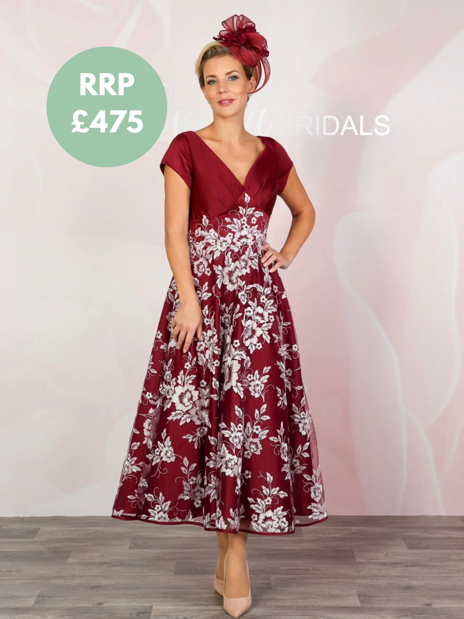 Emma Bridal Dress - EBED136- Size UK 14