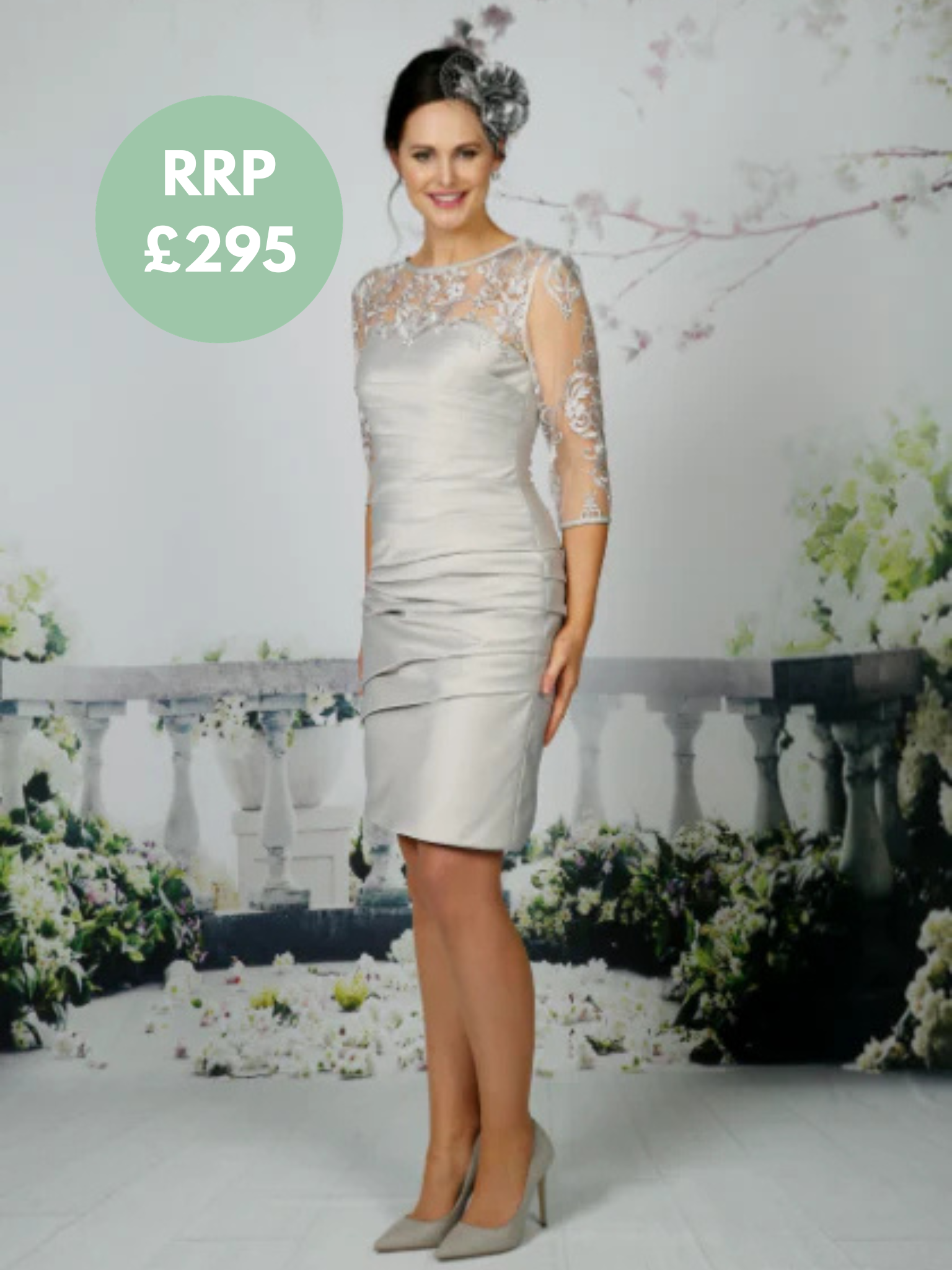 Emma Bridal Dress - EBED017- Size UK 16