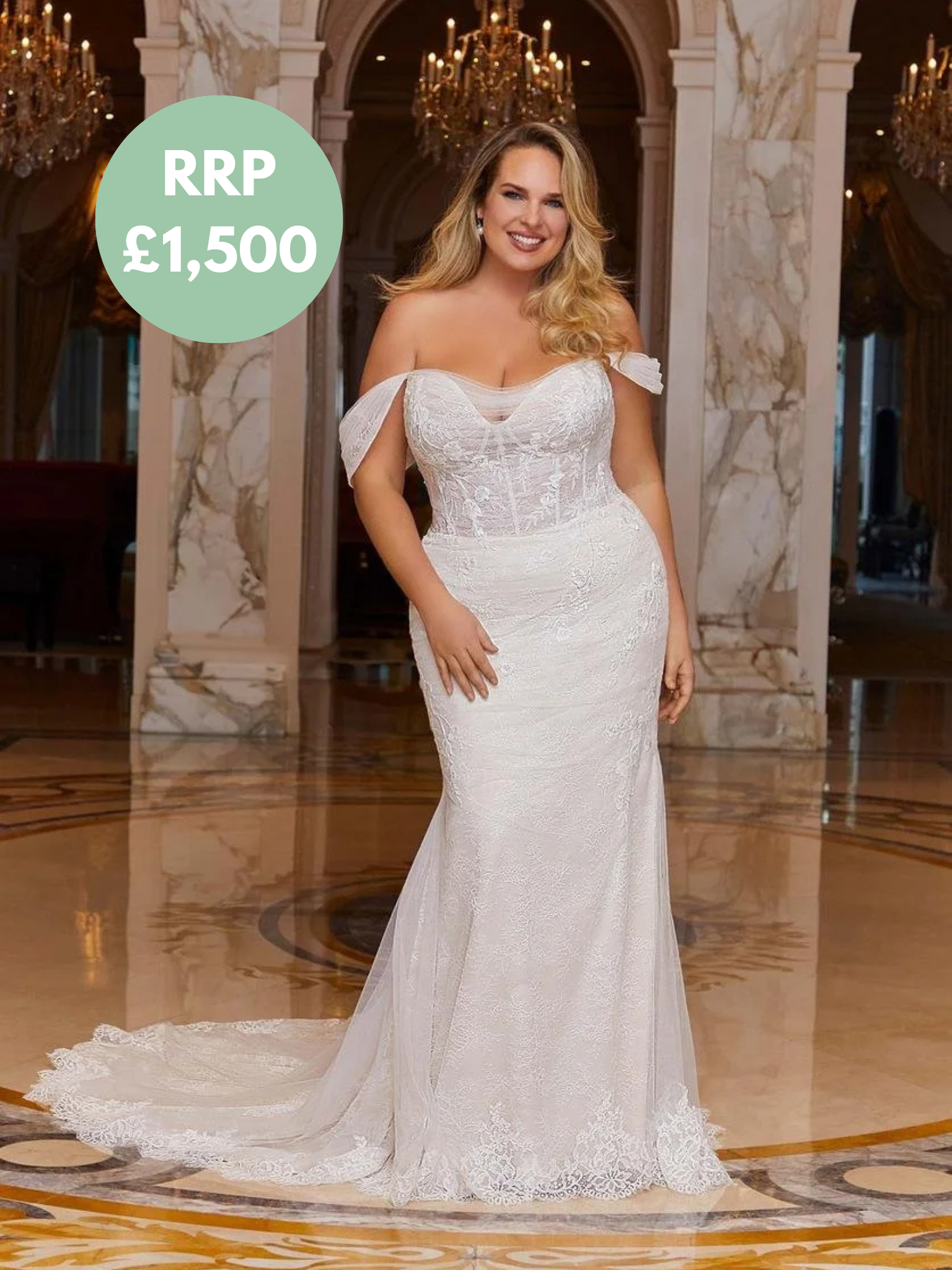 Mori Lee Bridal Gown- 3433B - Size 22
