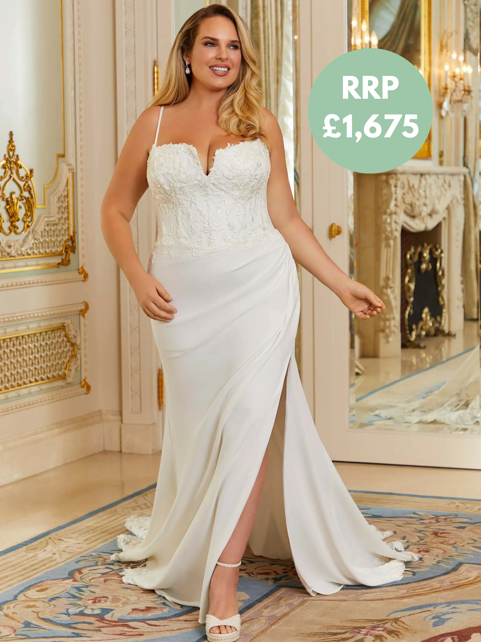 Mori Lee Bridal Gown- 3435 - Size 22