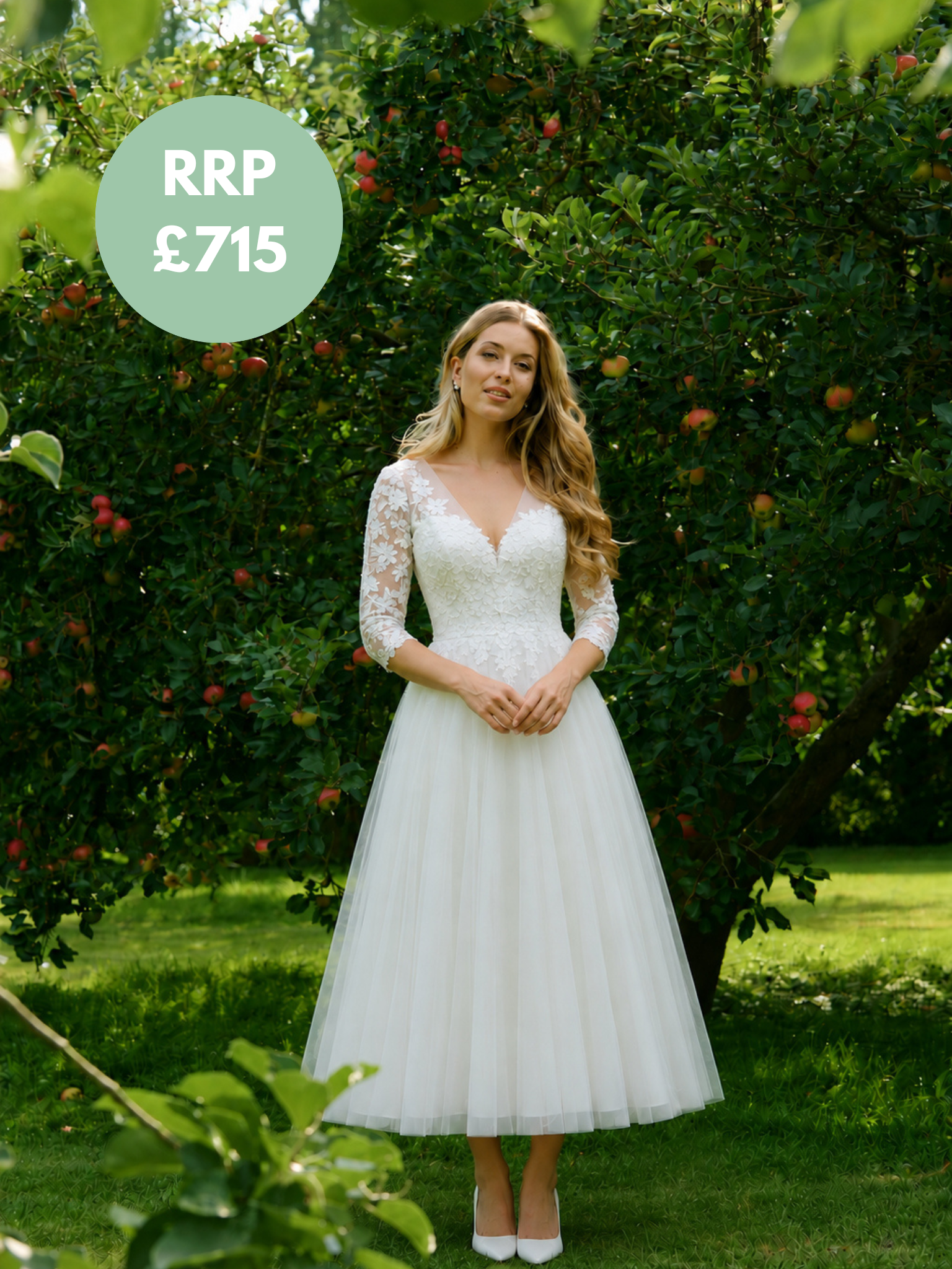 Emma Bridal -Bridal Gown- 2071 - Size 14