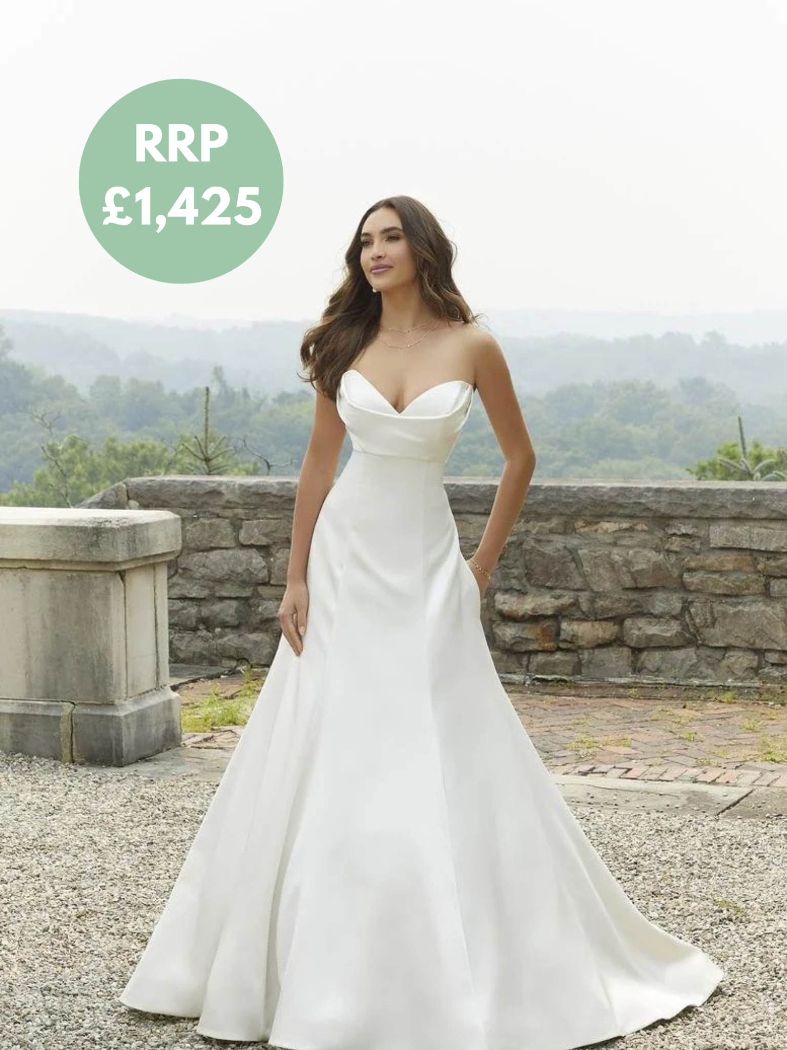 Mori Lee Bridal Gown- 2409B - Size 14