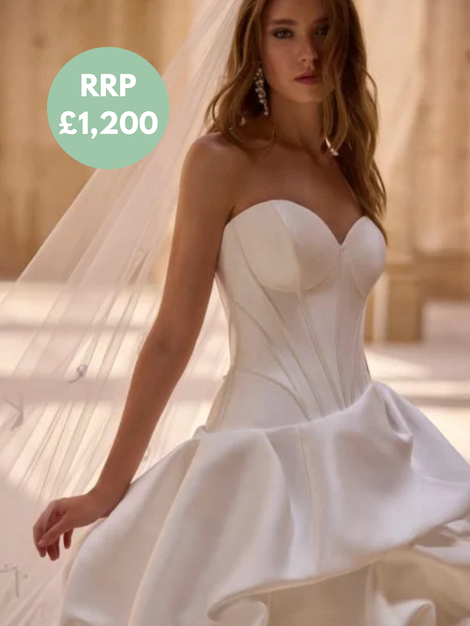 Veni Infantino Bridal Gown- 63001 - Size 14