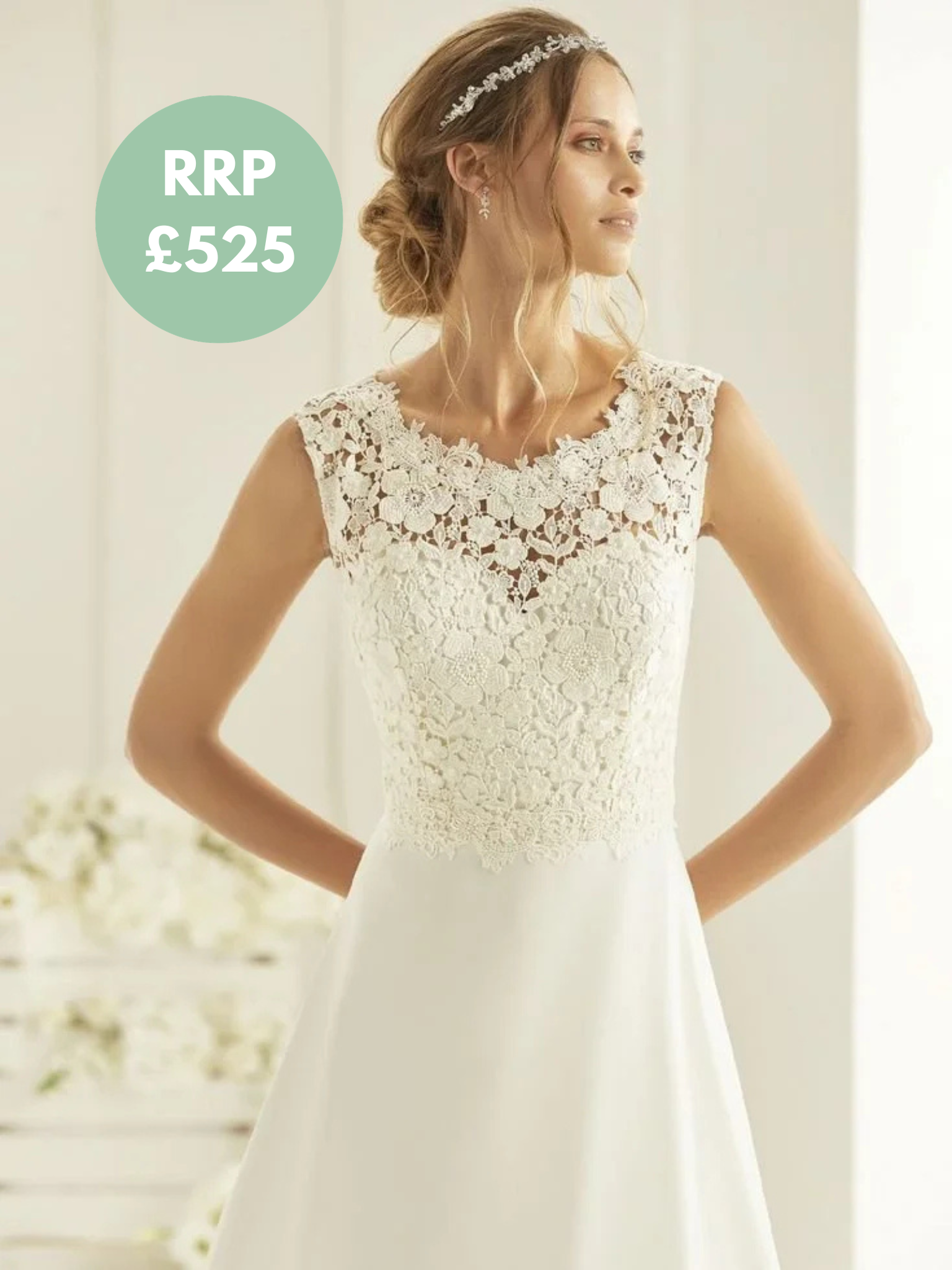 Bianco Evento Bridal Gown - Size 14