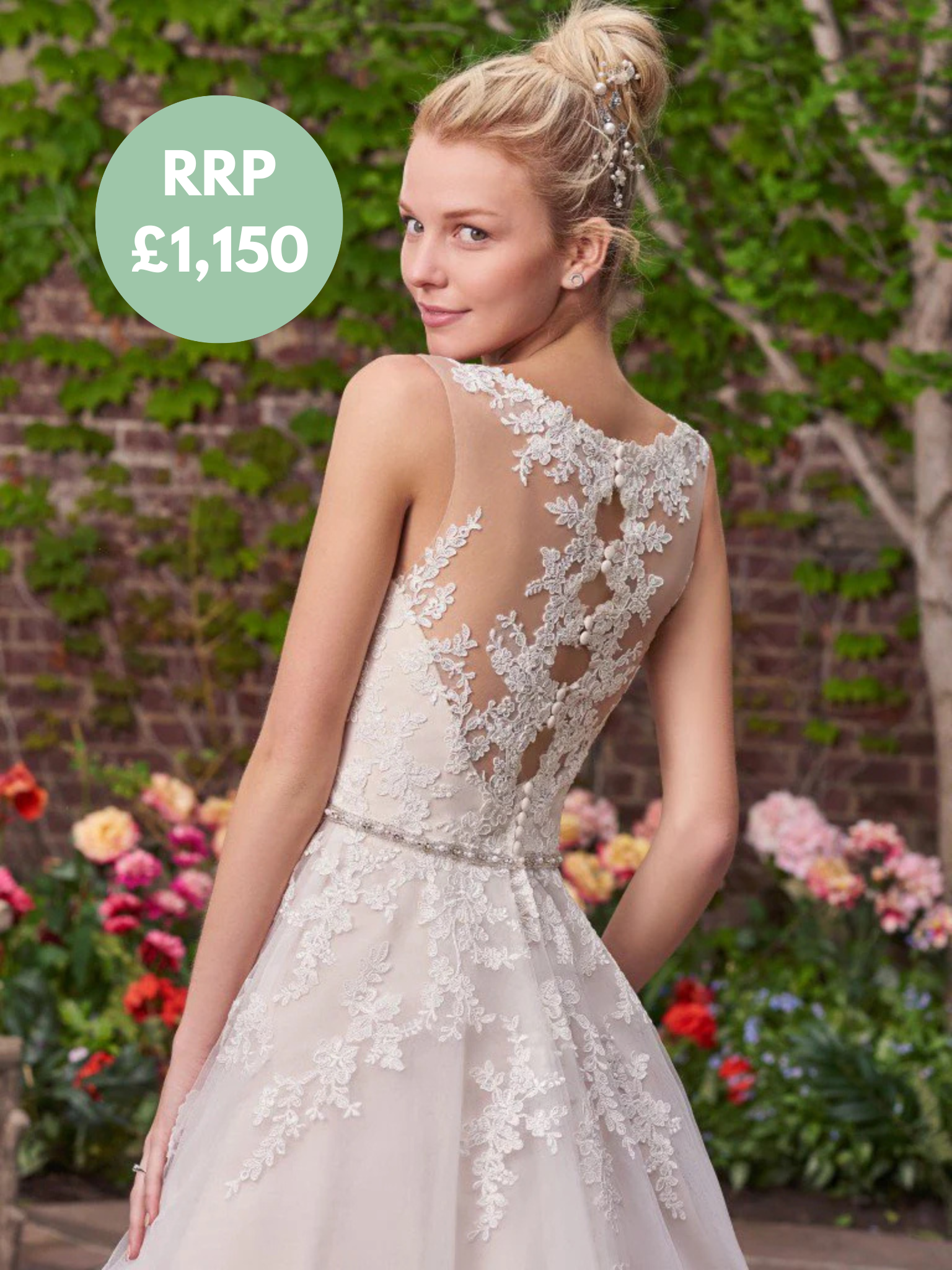 Maggie Sottero Bridal Gown - Olivia - 7RS290 - Size 10