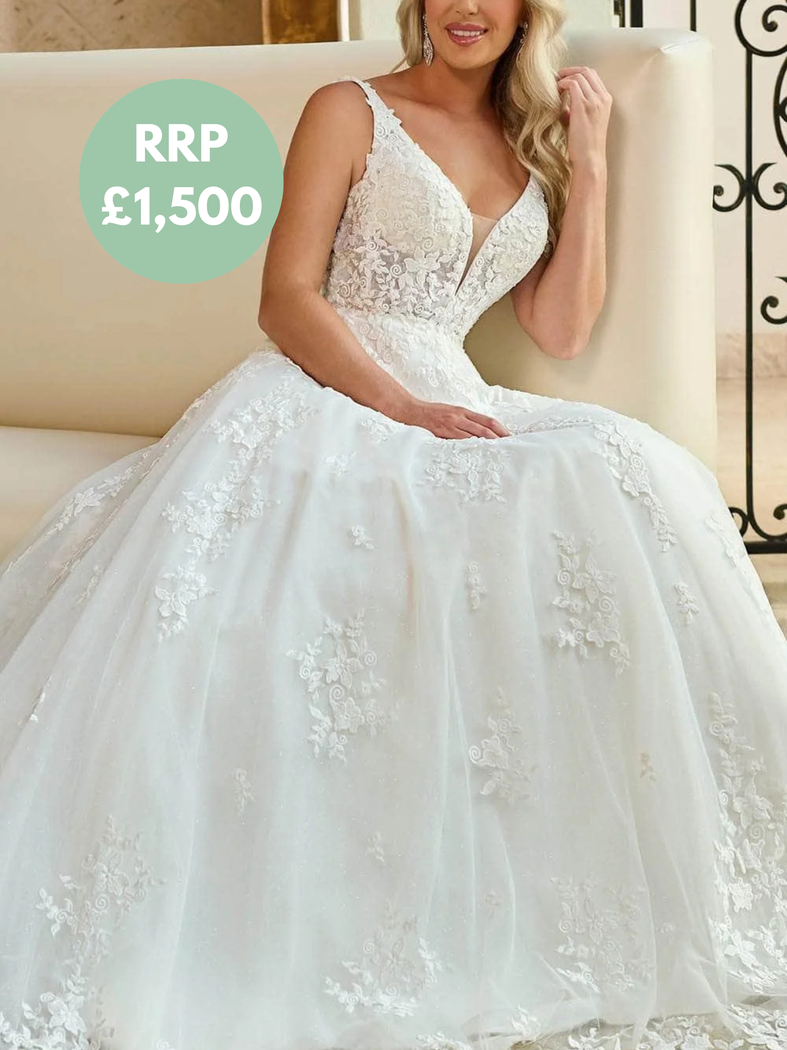Rachel Allan Bridal Gown - RB3190 - Size 8
