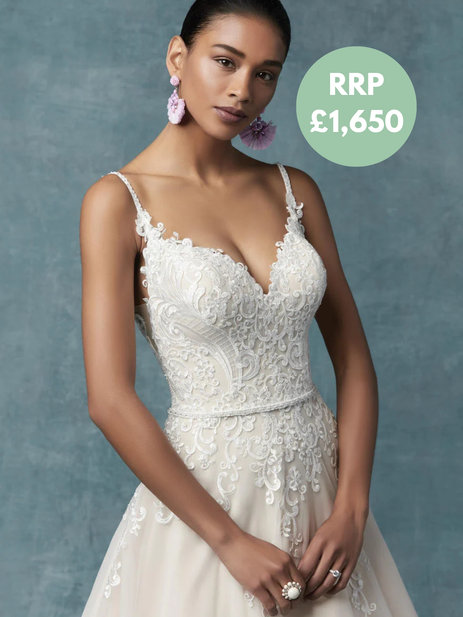 Maggie Sottero Bridal Gown - Wallis - 9NS030 - Size 8