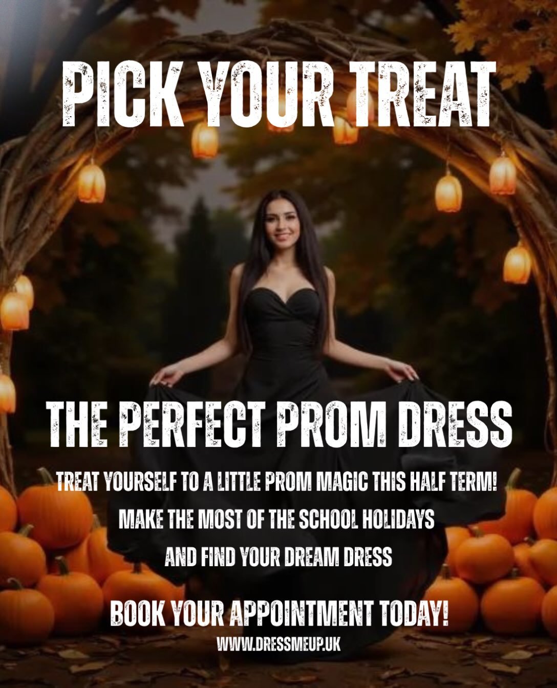 🎃 PICK YOUR TREAT&hellip; THE PERFECT OFF THE PEG PROM DRESS 🎃

Treat yourself to a little prom magic this half term. 

Make the most of the school holidays come find THE ONE from our gorgeous collection of prom dresses. Whether you&rsquo;re dreami