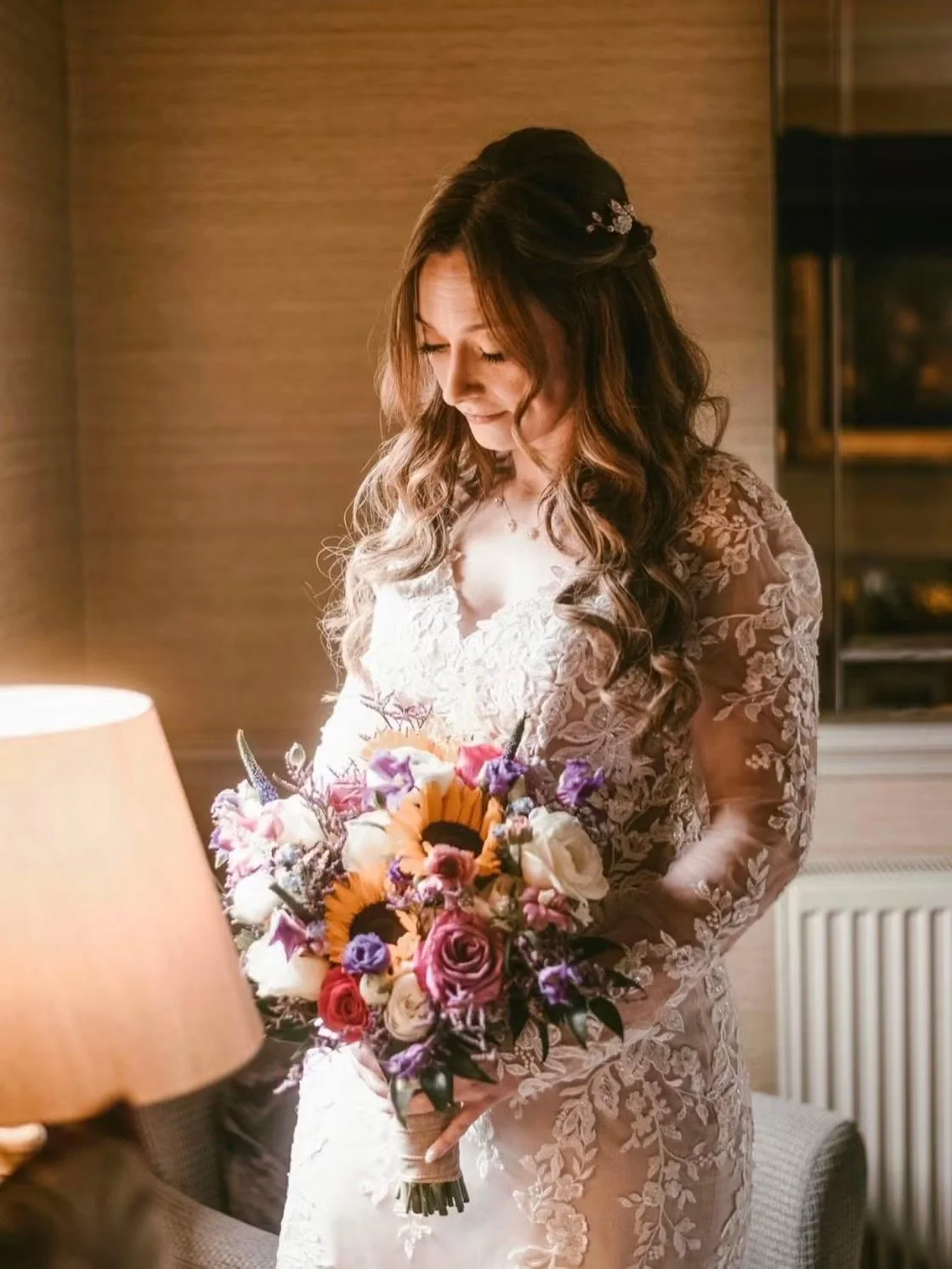 real-bride-lace-fit-and-flare-wedding-dress.JPG