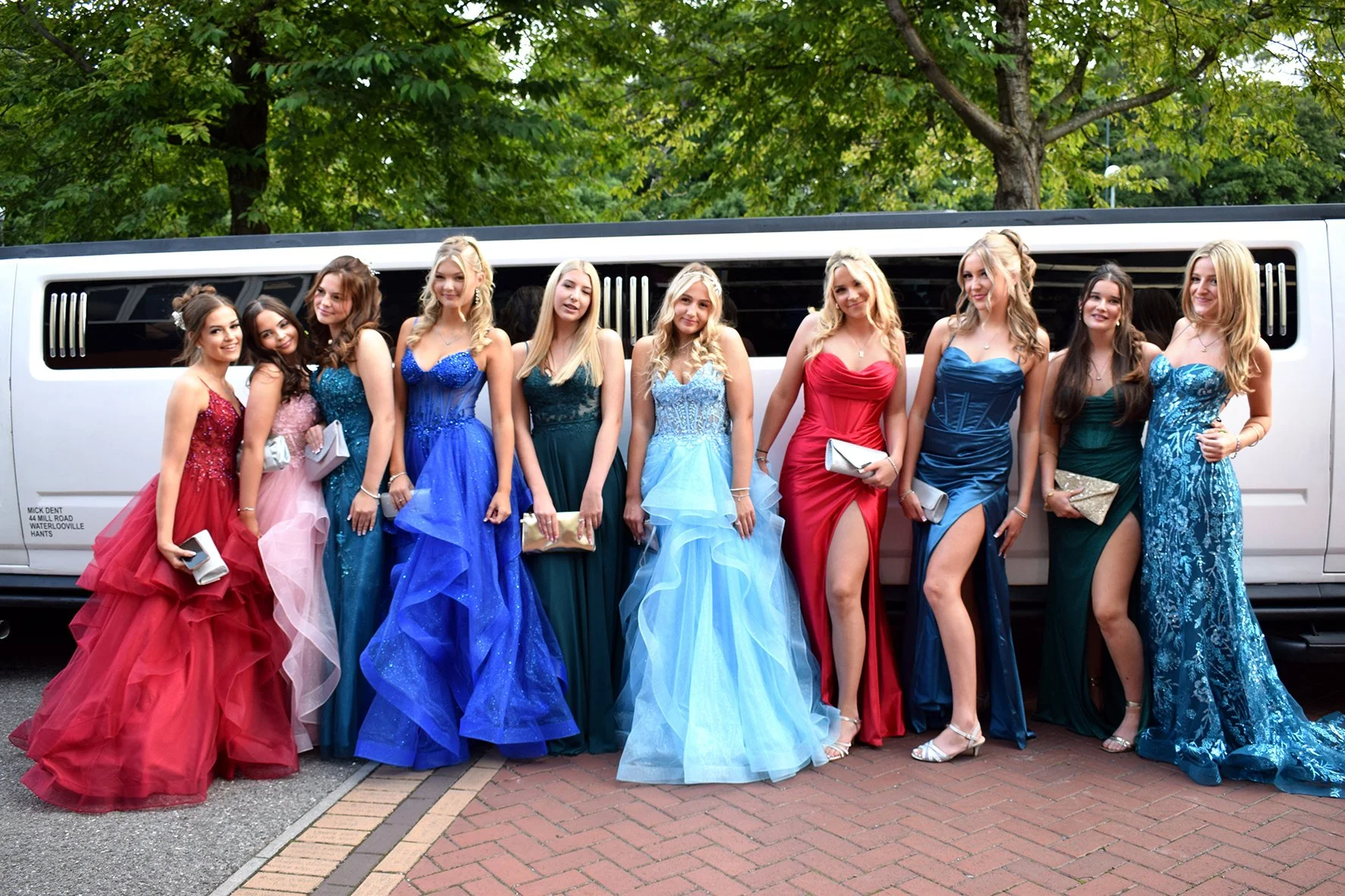 Sparkly prom gown from Dress Me Up Lincoln