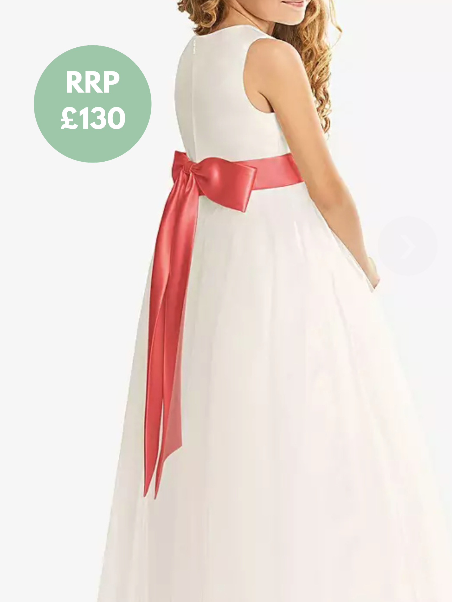 Dessy Collection Girls Dress - FL4002- Size Age 4 Years