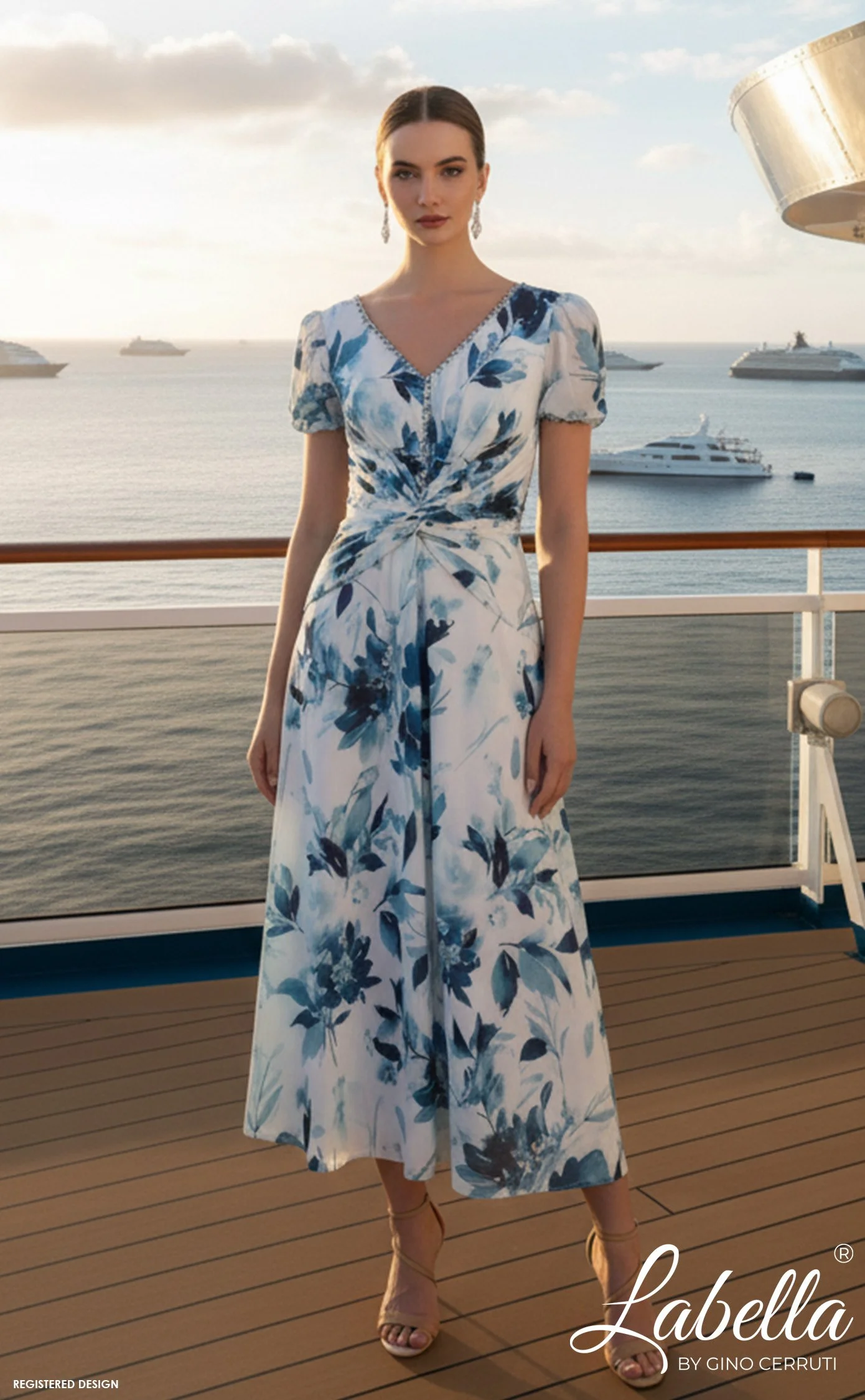 Labella By Gino Cerruti Dress - 3250J- Size 20