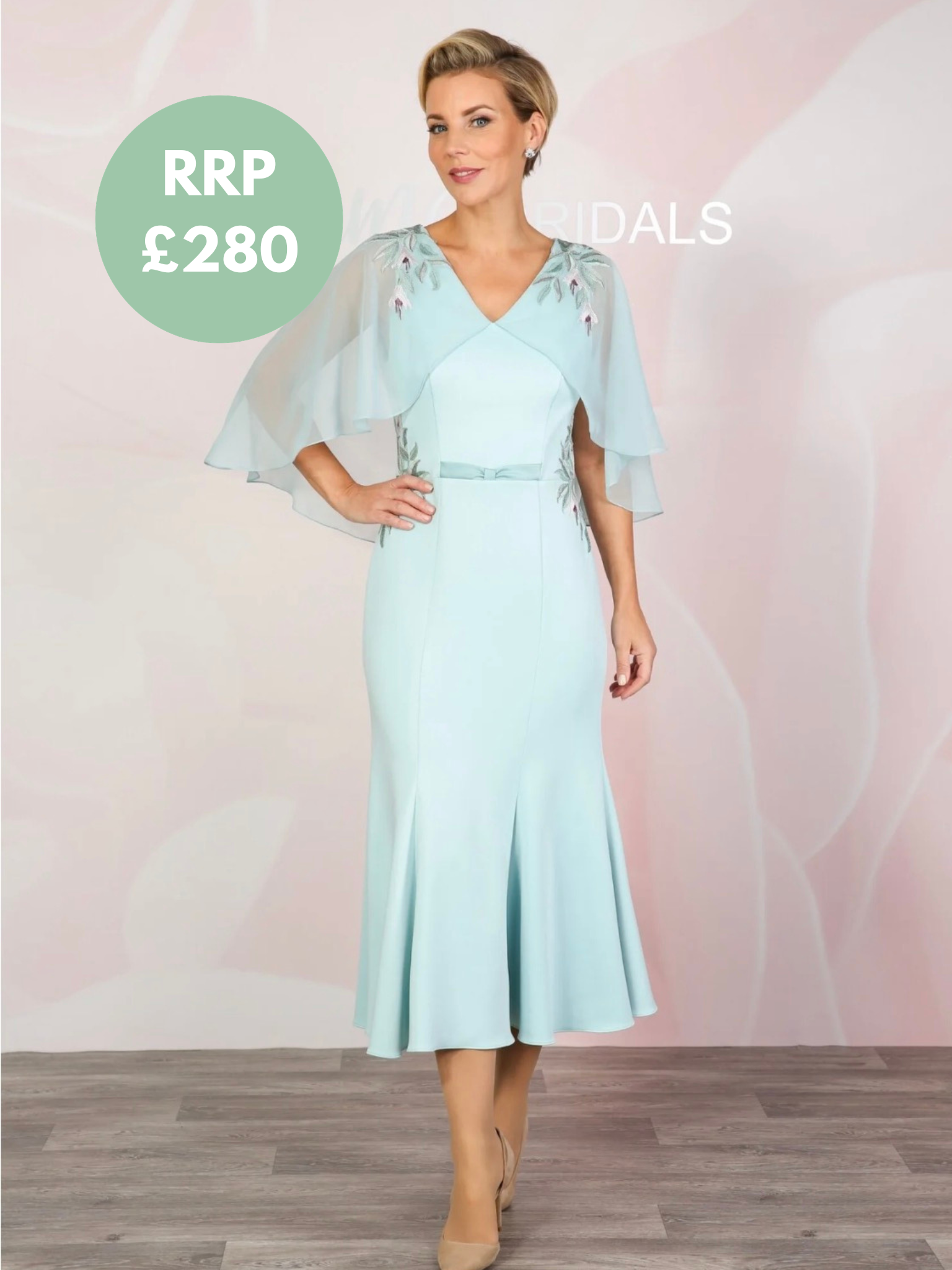 Emma Bridal Dress - EBED137- Size UK 18