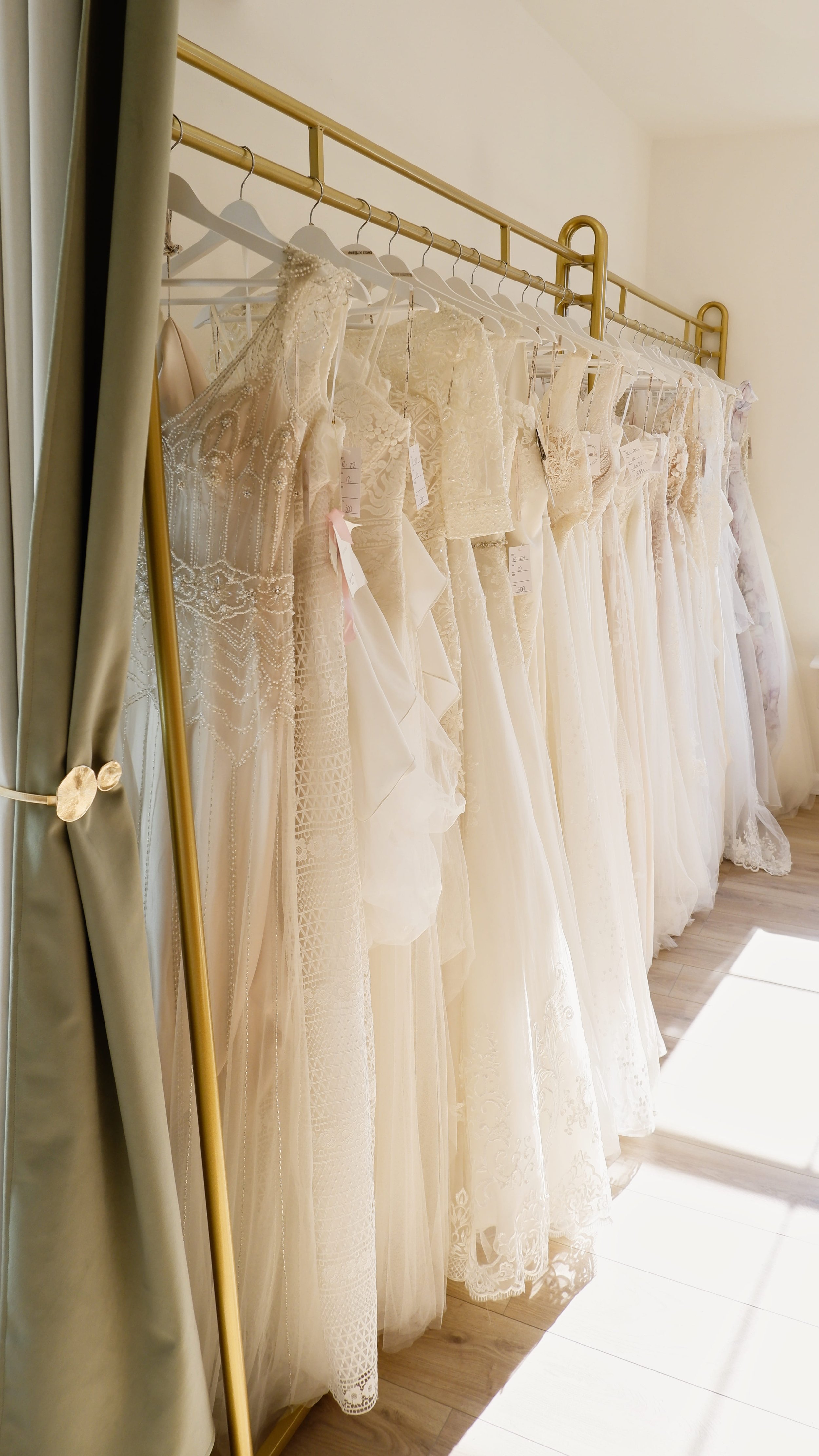 Modern bridal boutique offering one-to-one wedding dress appointments for brides across Lincolnshire and the East Midlands.