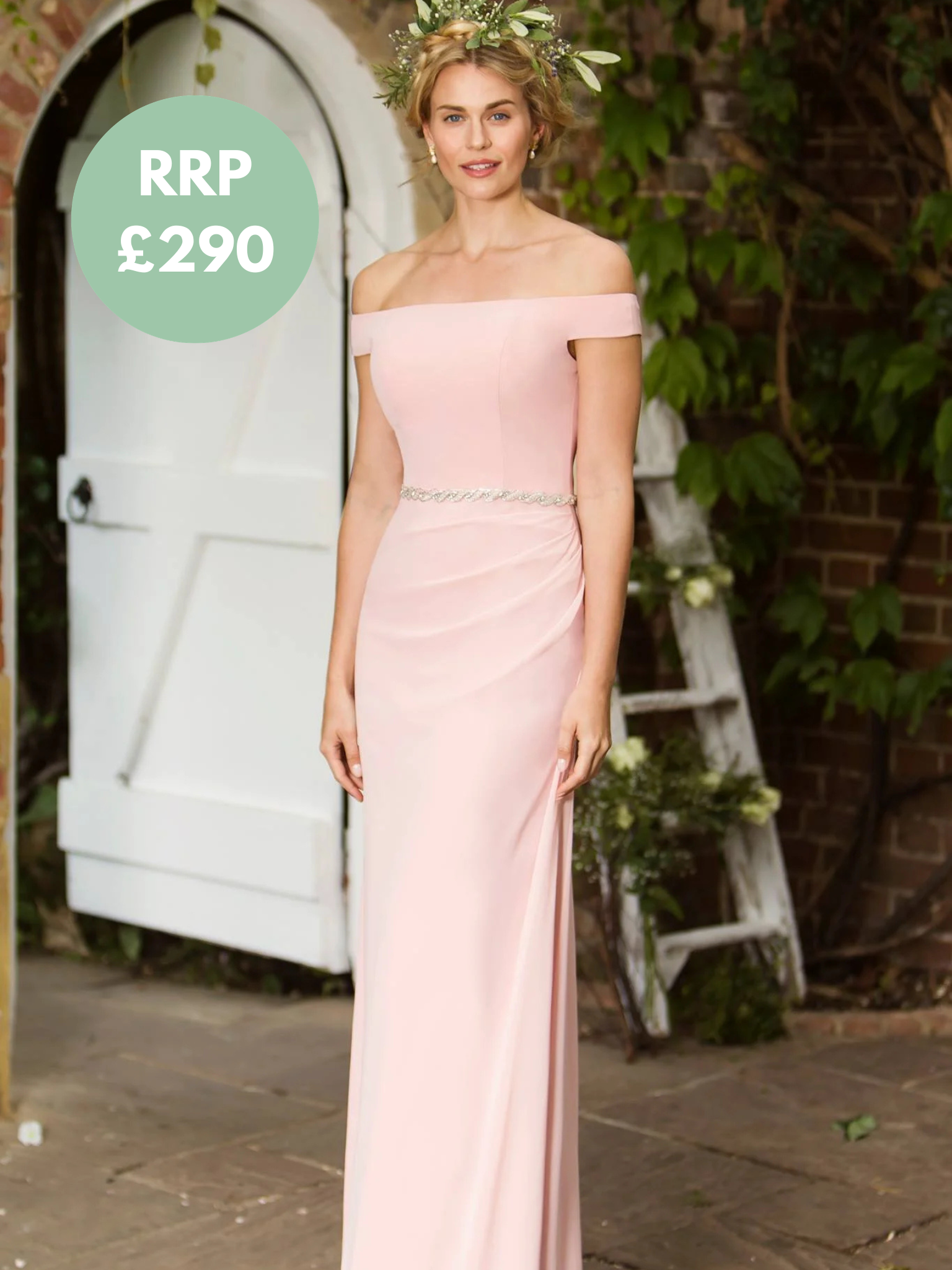 True Bride Dress- M7525A-CA - Size UK 16