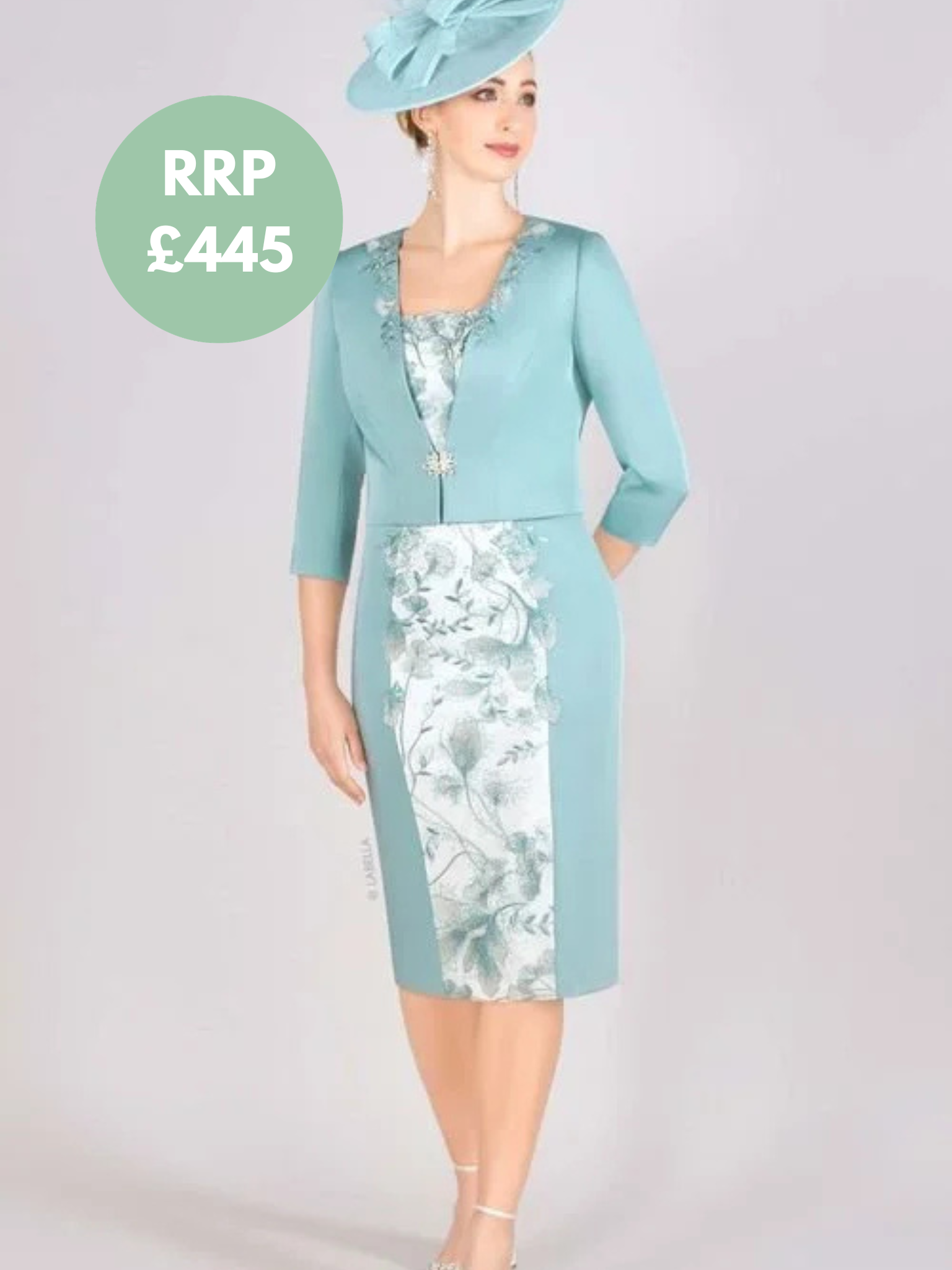 Labella By Gino Cerruti Dress & Bolero 3260T - Size 22