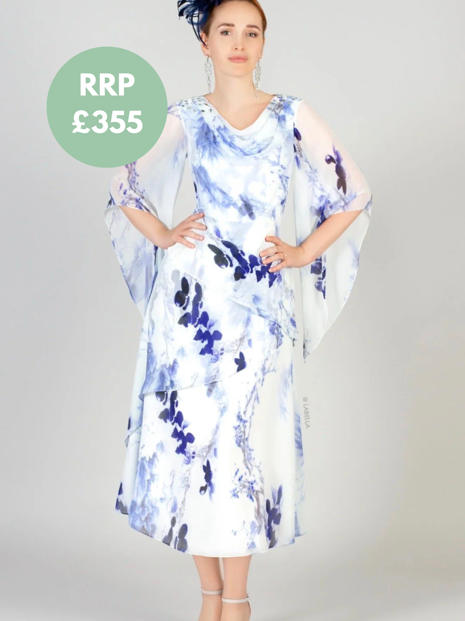 Labella By Gino Cerruti Dress - 8023L - Size 20