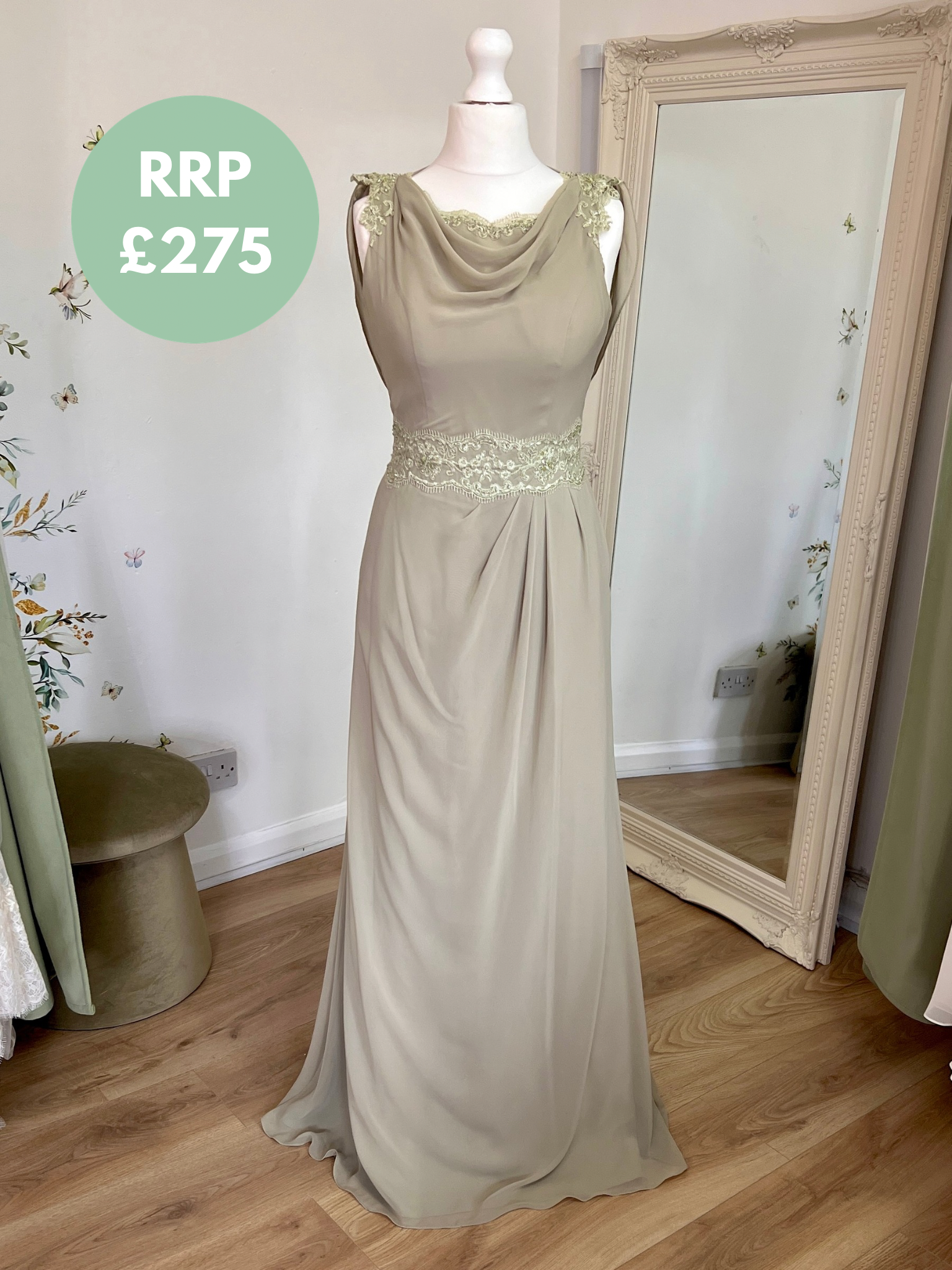 True Bride Dress- M665 - Size UK 12