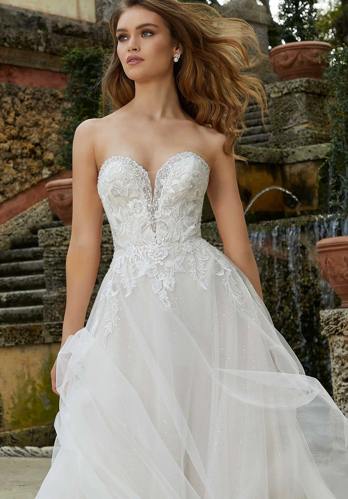 Mori Lee Bridal Gown- 2468B - Size 12