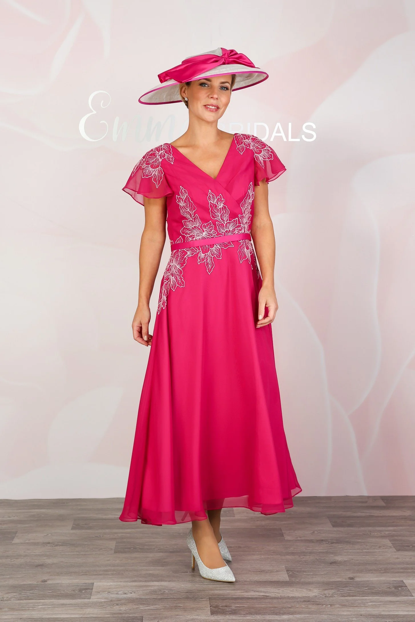 Emma Bridal Dress - EBED132- Size US 10 UK 12