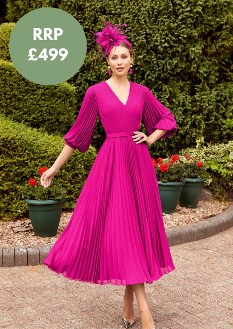 Veni Infantino Pleated Dress - Size 10