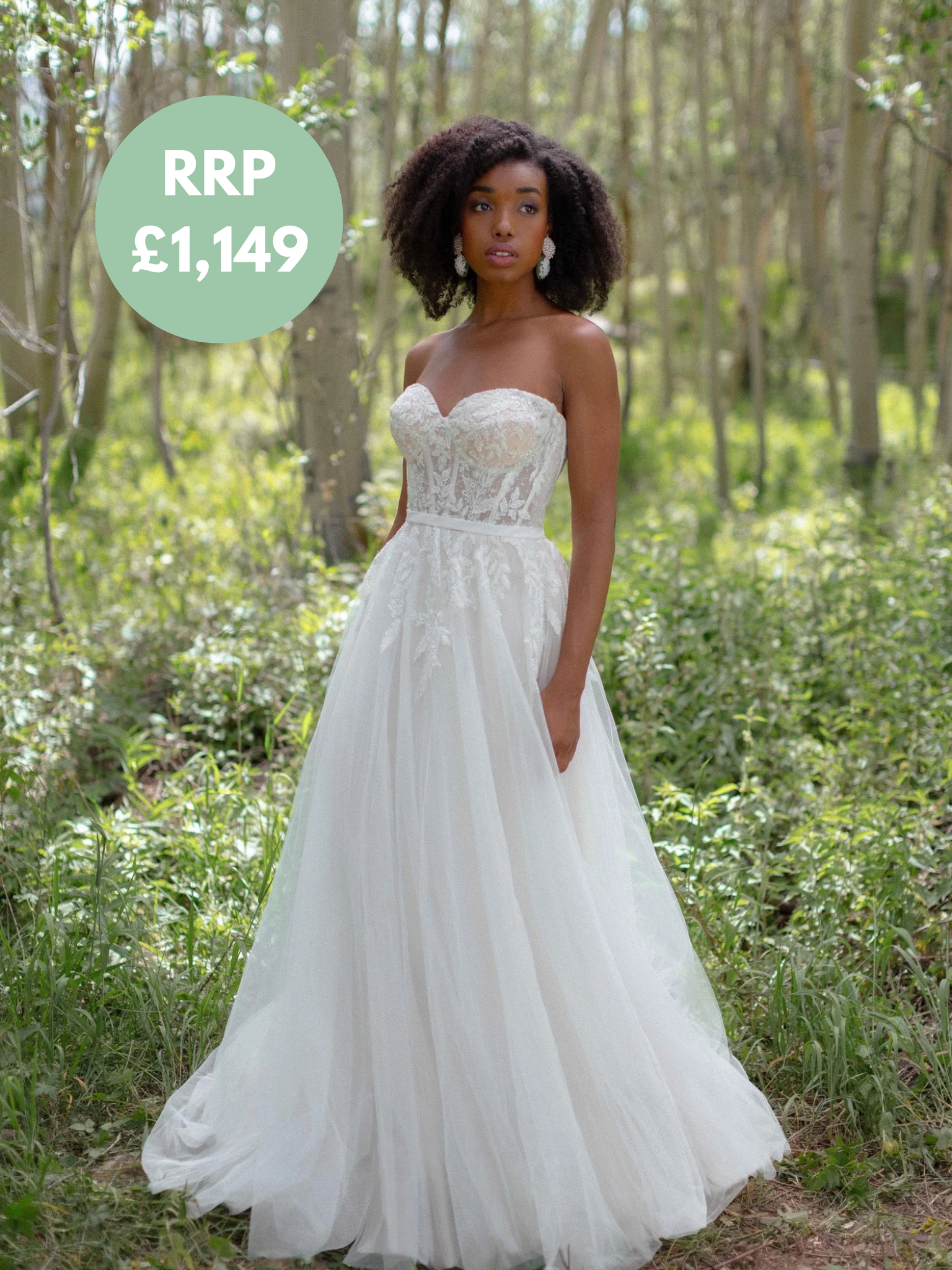 Allure Wildery Bridal Gown- Wren  - Size 12