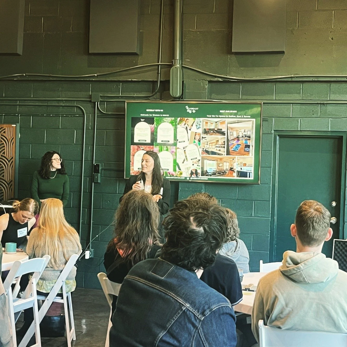 Thanks @nashville_cm for letting us share about Verdant Center this morning!