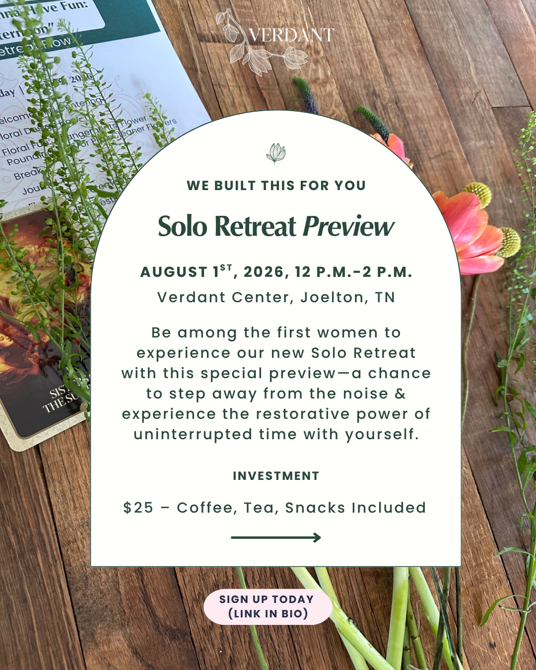 “Solo Retreat” Preview on 8.1.26