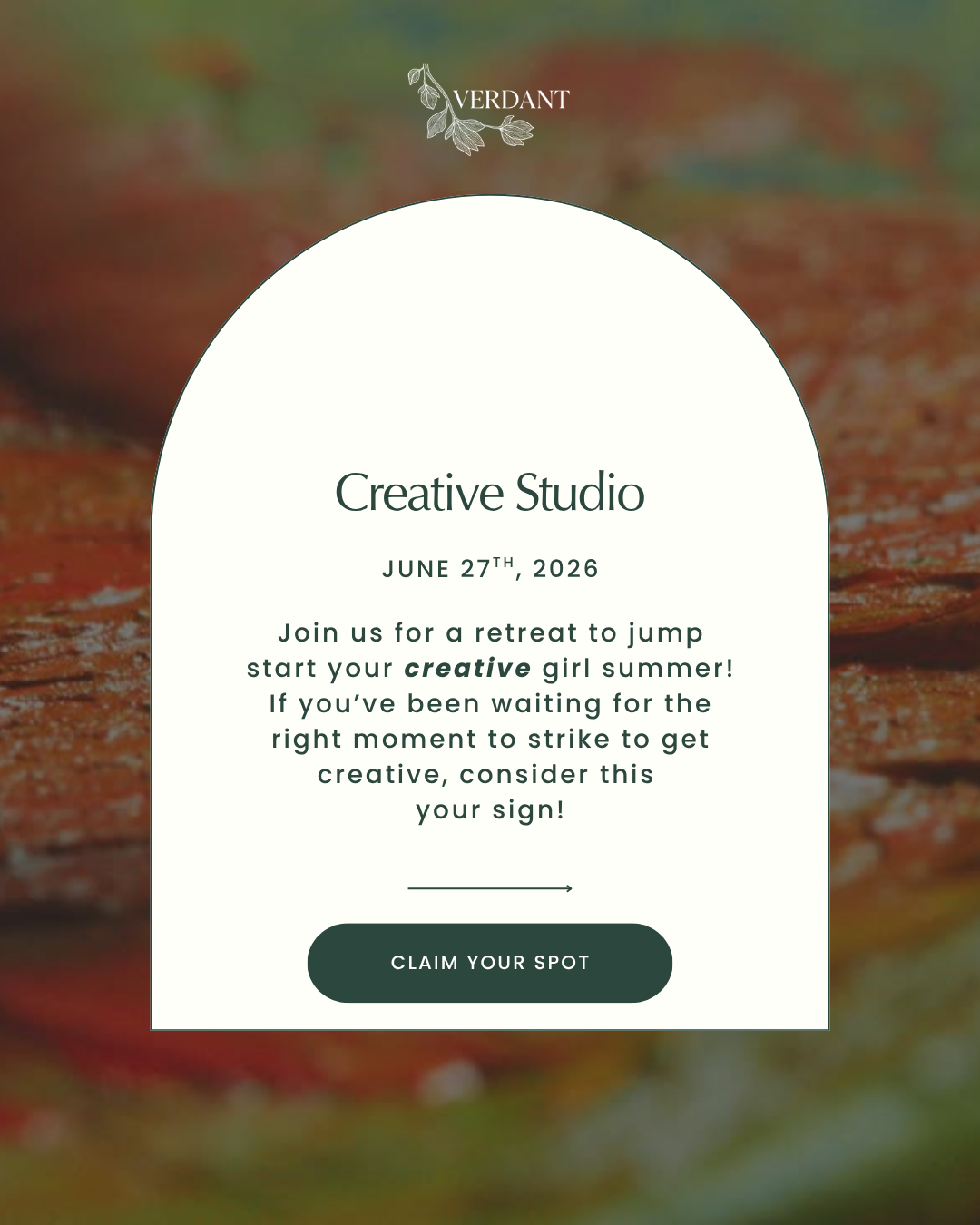 “Creative Studio“ on 6.27.26